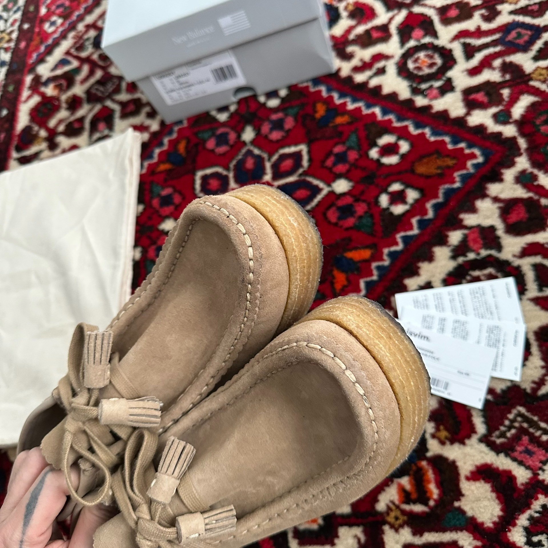 VISVIM 25SS BEUYS TREKKER-FOLK Boots — label