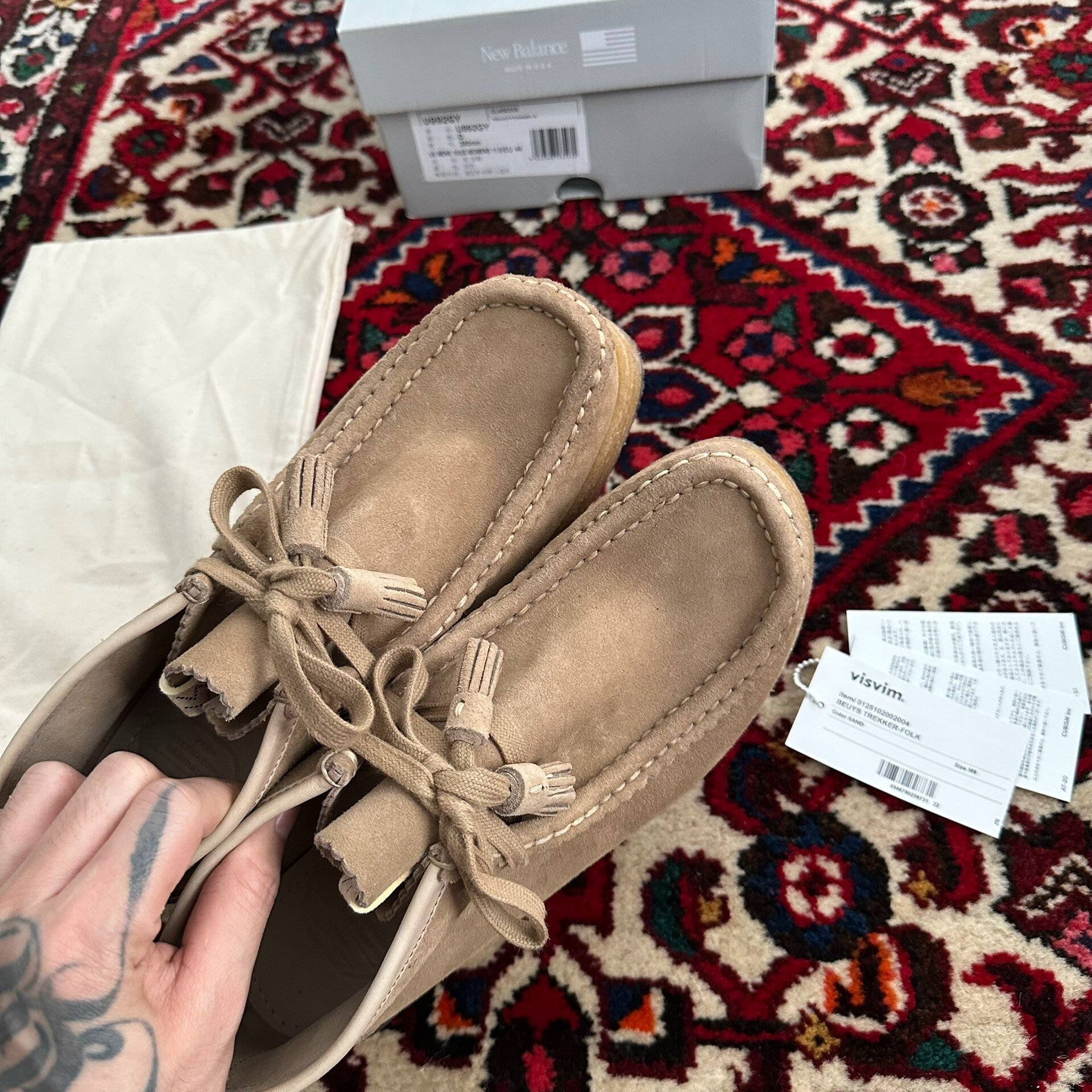 VISVIM 25SS BEUYS TREKKER-FOLK Boots — detail
