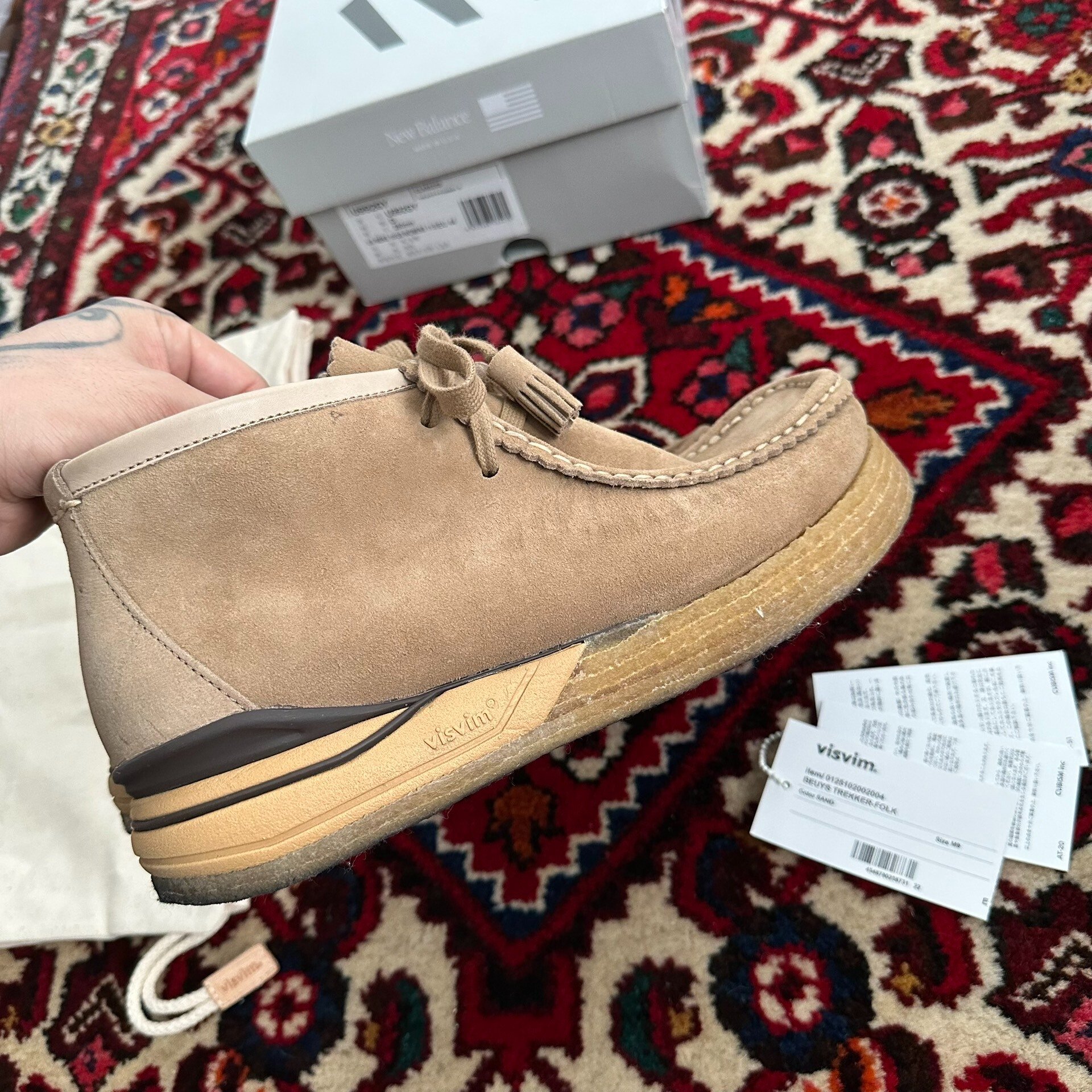 VISVIM 25SS BEUYS TREKKER-FOLK Boots — back