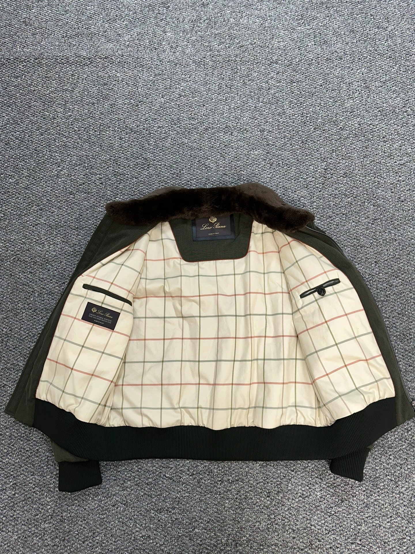 Loro Piana Ultra-Fine Wool XL Jacket — back