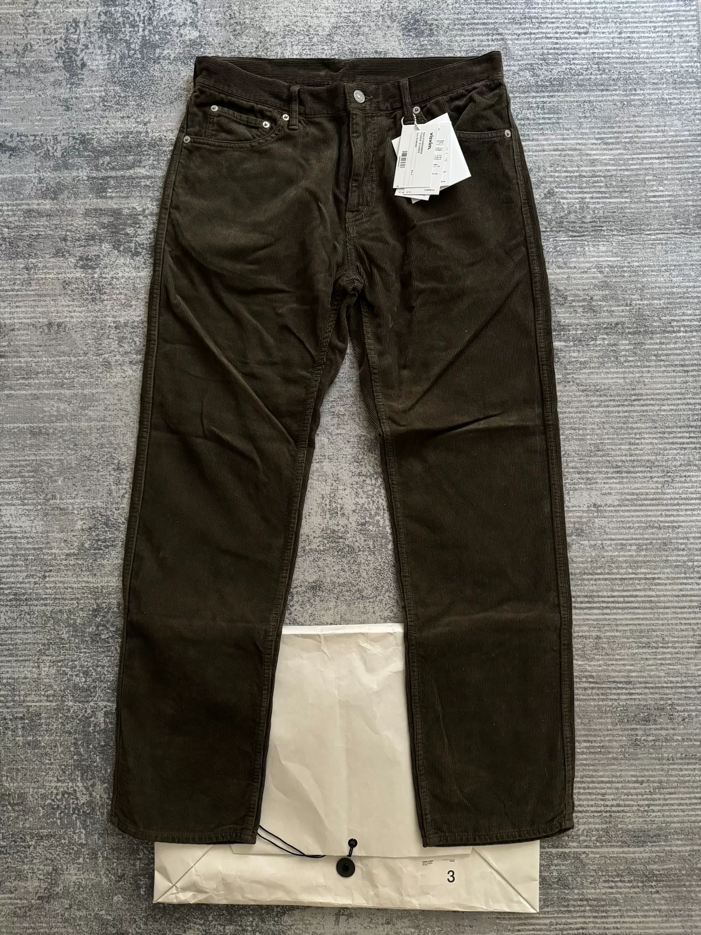 VISVIM 24AW FLUXUS 19 CORDUROY PANTS