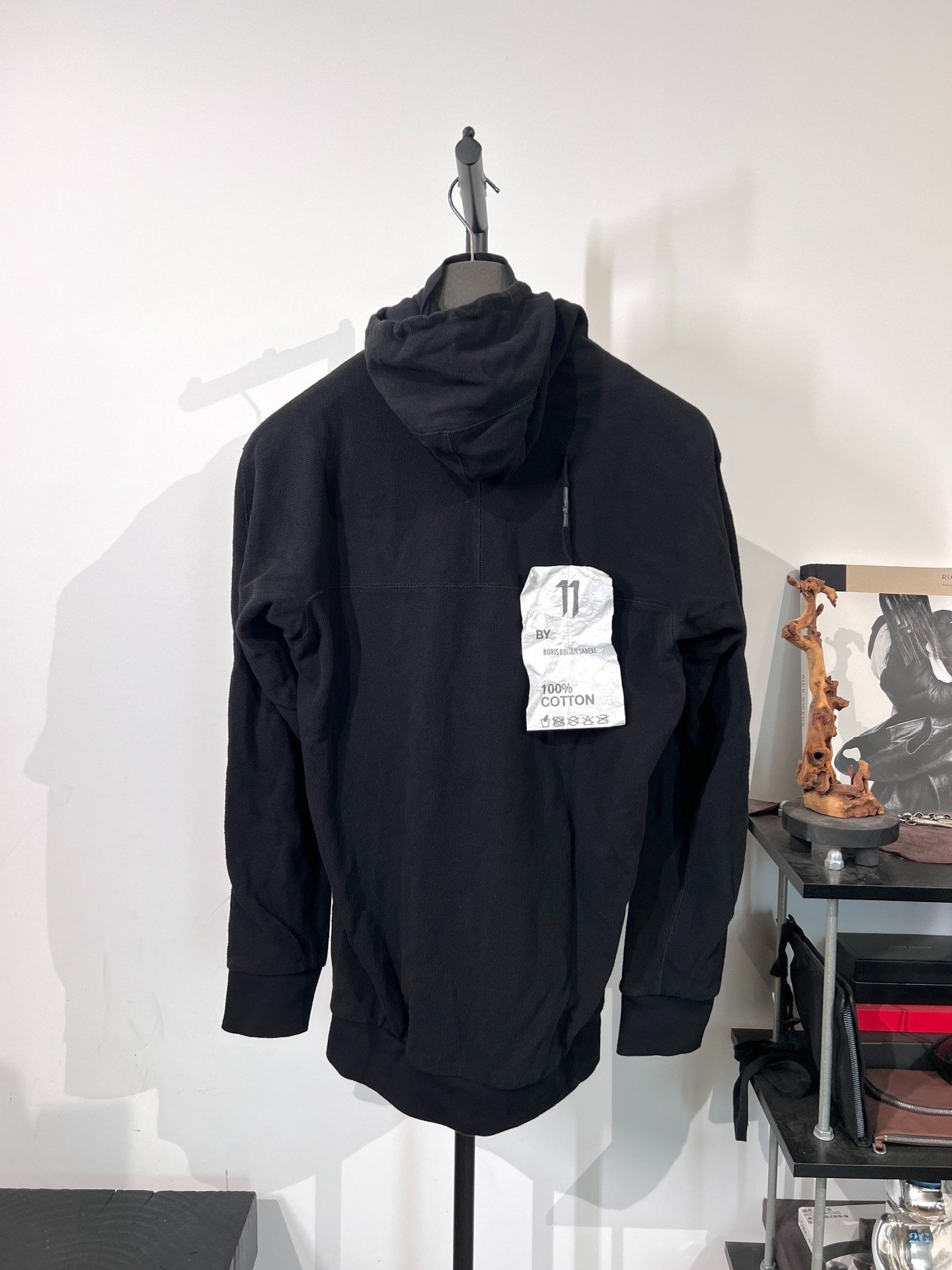 Boris Bidjan Saberi 11by bbs H1BF Mask Hoodie — front
