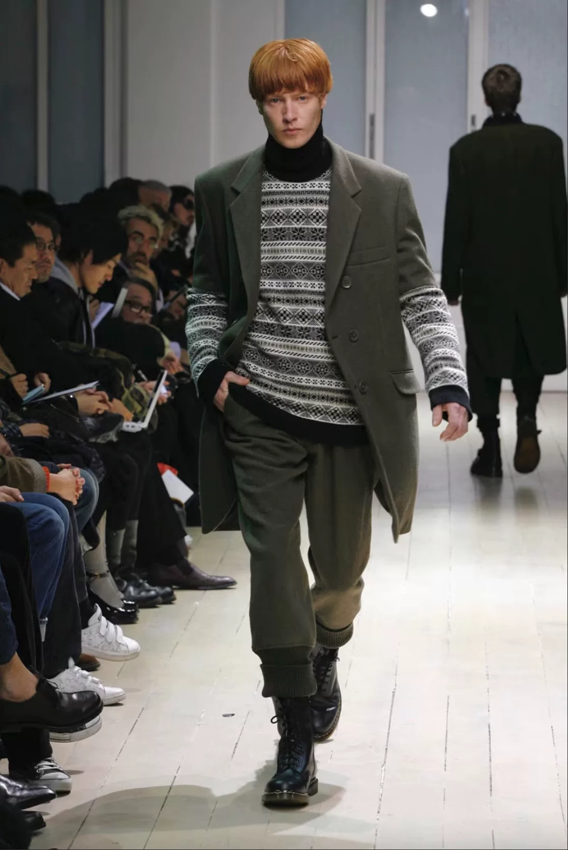 Yohji Yamamoto 07AW Wool Coat — back