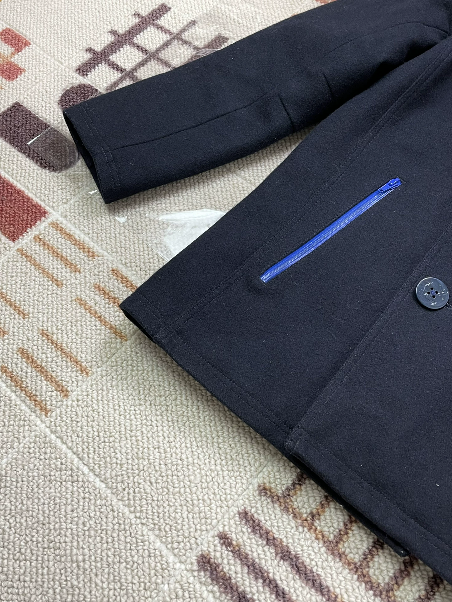 NEIGHBORHOOD FRAGMENT FSF Wool Coat — back