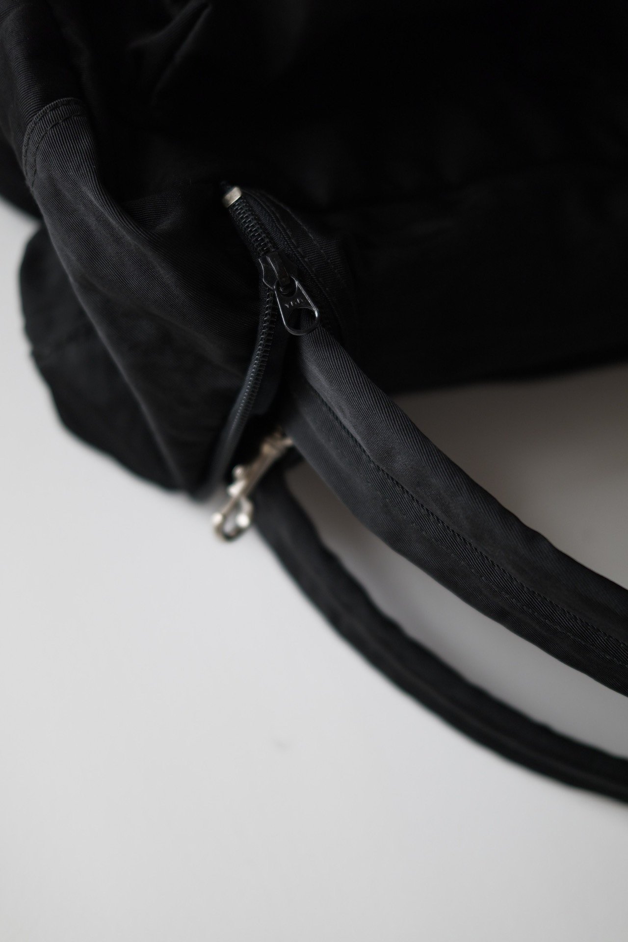 Yohji Yamamoto Multi-Way Travel Backpack — label
