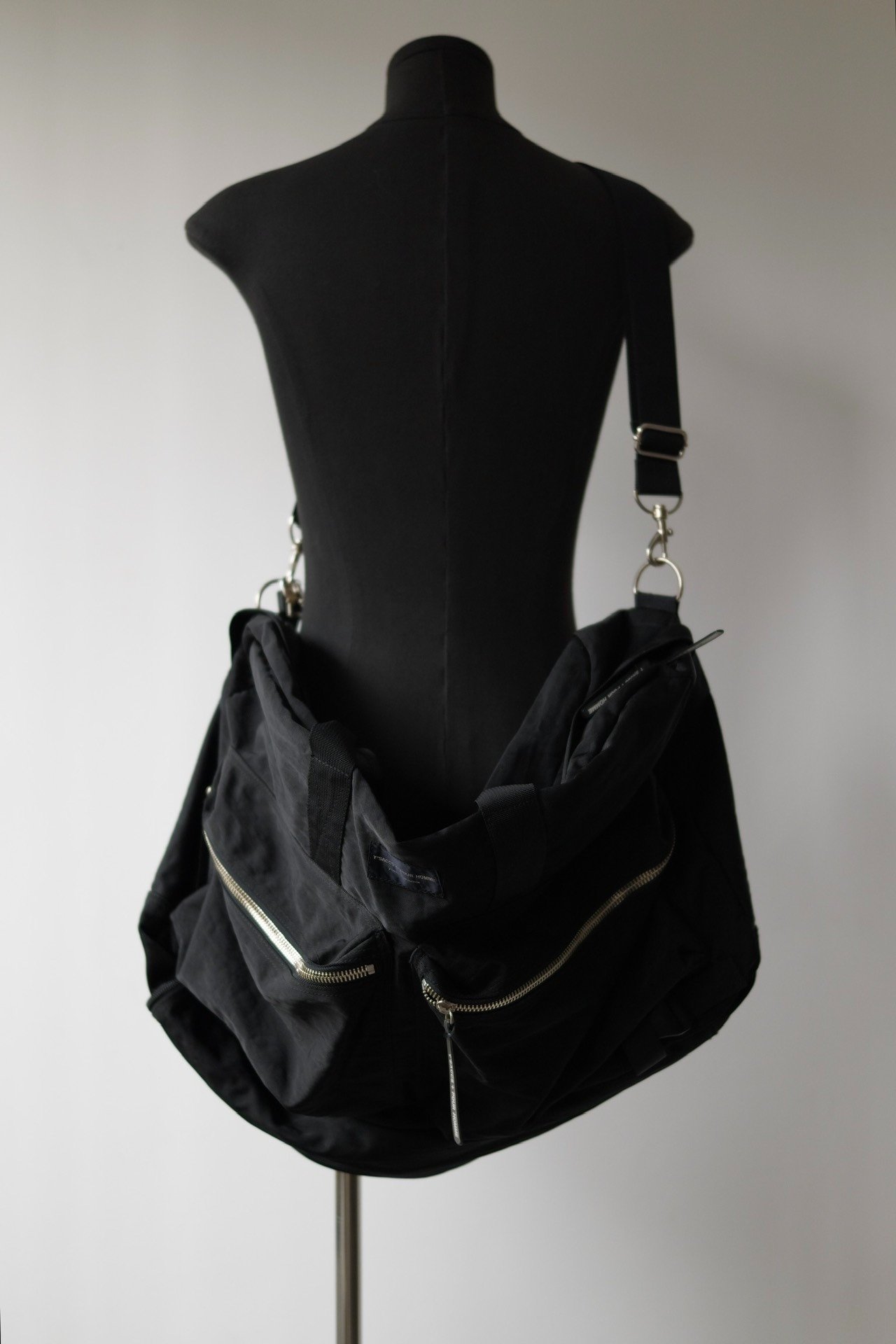 Yohji Yamamoto Multi-Way Travel Backpack — detail