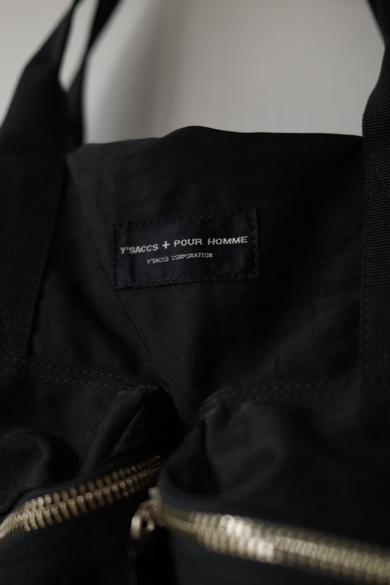 Yohji Yamamoto Multi-Way Travel Backpack — front