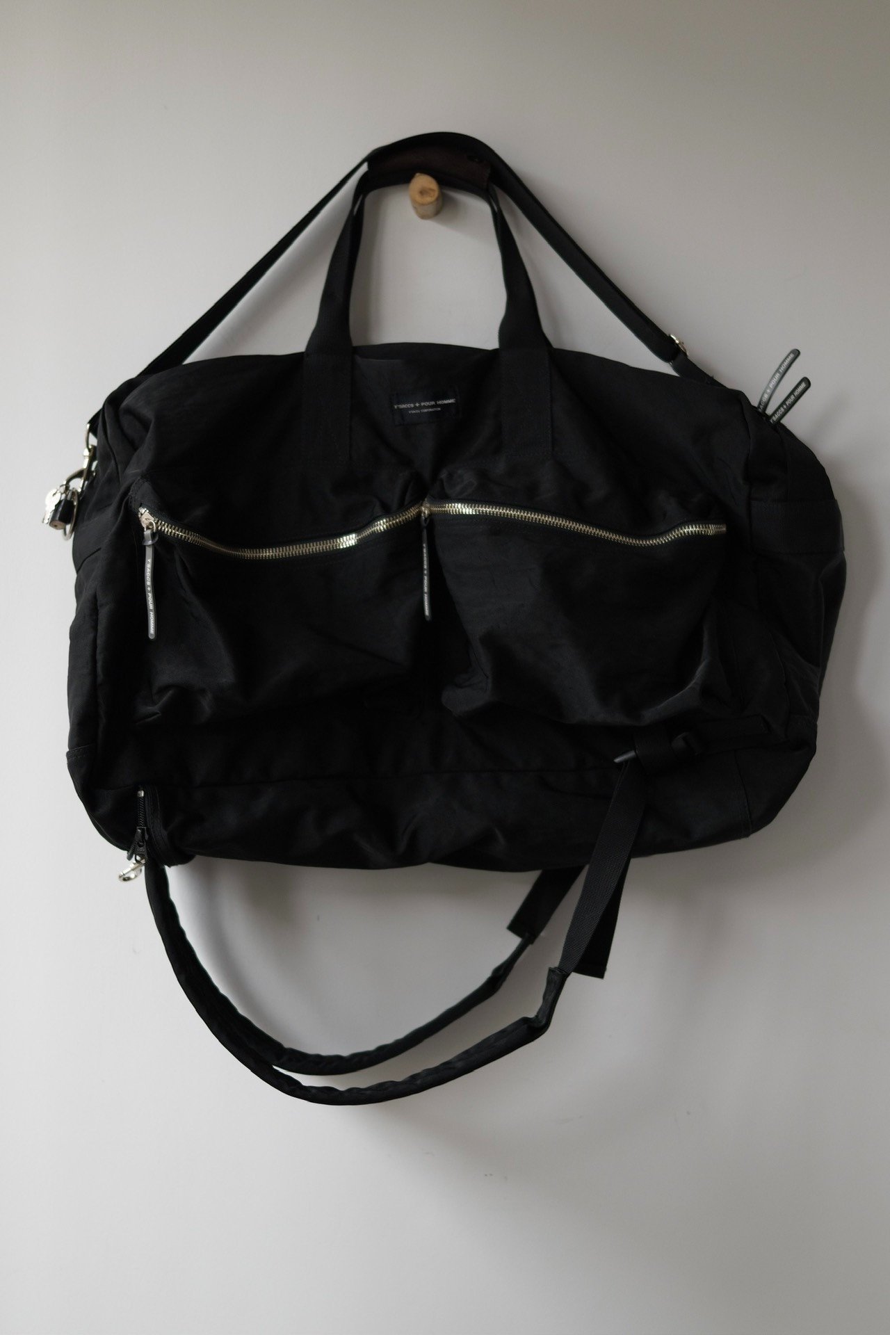 Yohji Yamamoto Multi-Way Travel Backpack — back