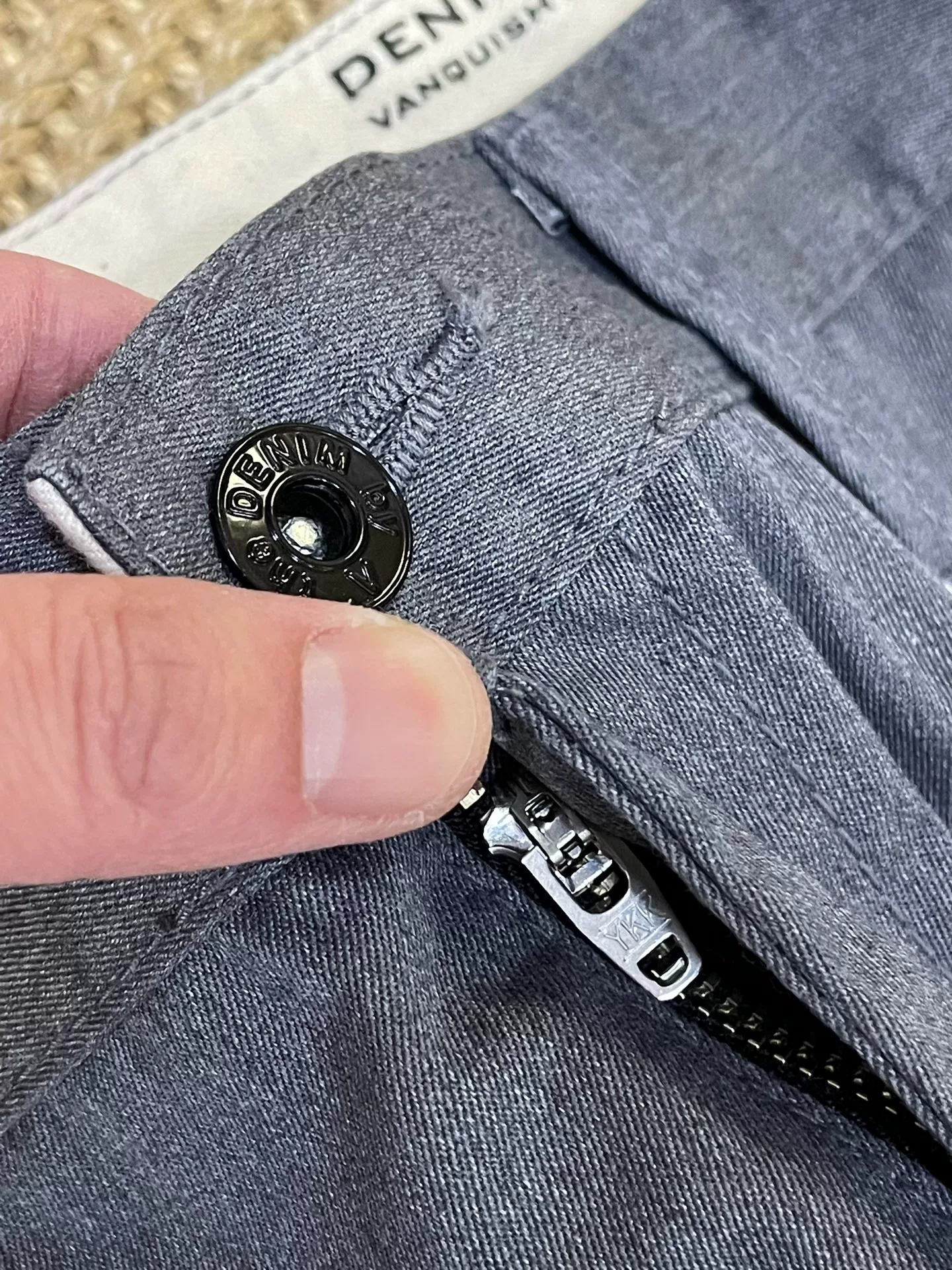 DENIM BY VANQUISH & FRAGMENT Casual Pants — back