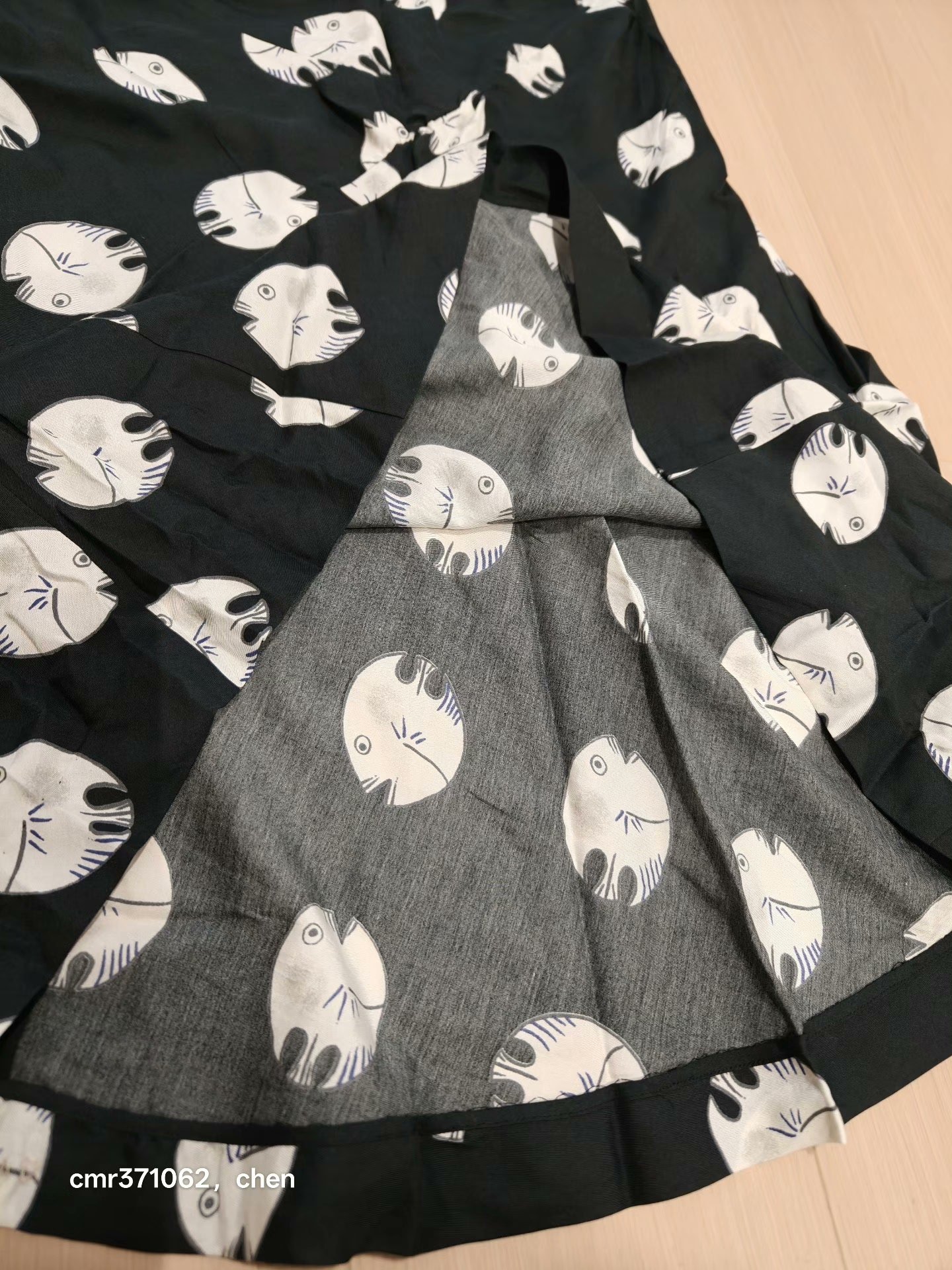 visvim 18SS Dinner Dress Fishys — label