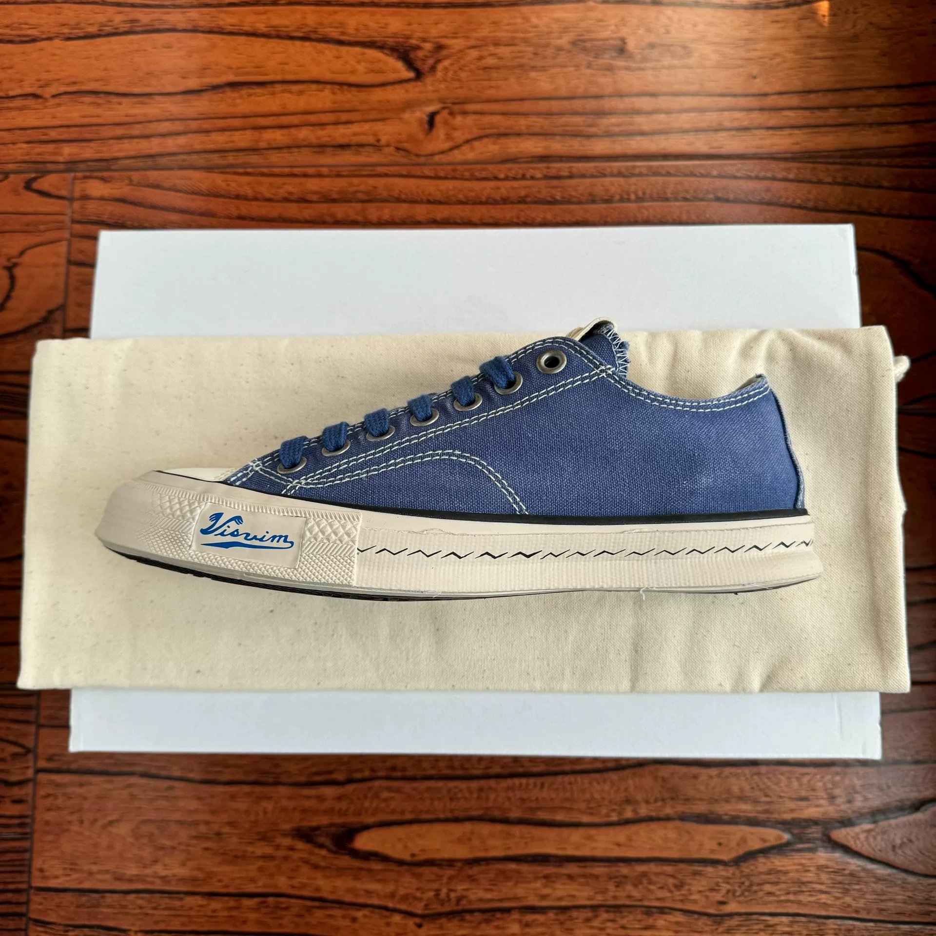Visvim 24ss Skagway Lo Canvas Sneakers — detail