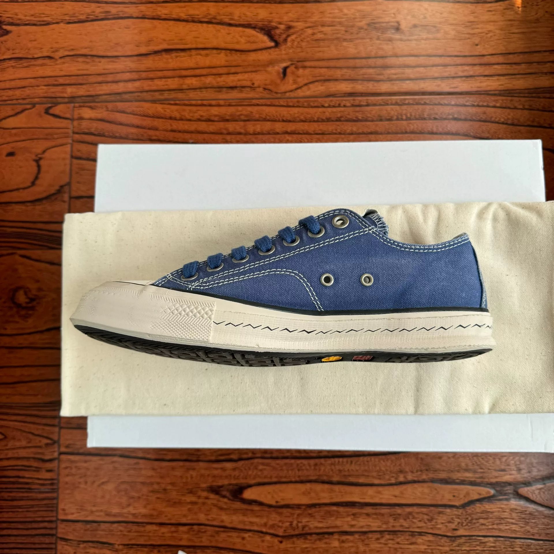 Visvim 24ss Skagway Lo Canvas Sneakers — back