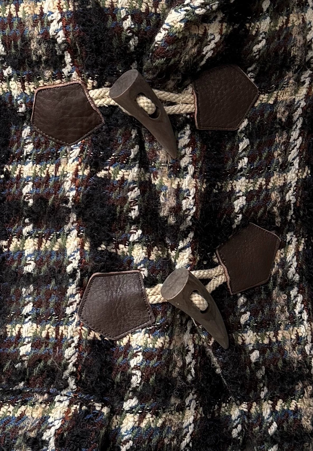 Yohji Yamamoto Y's Wool Horn Button Jacket — back