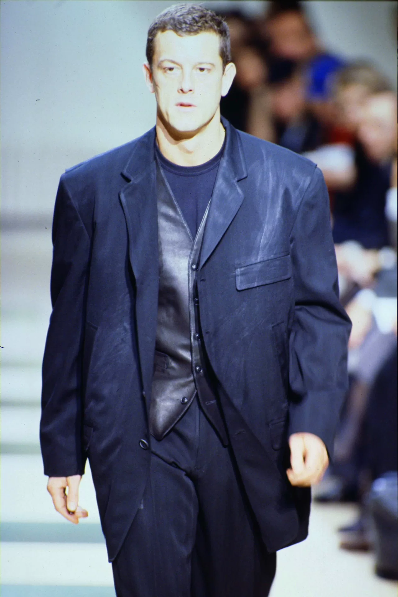 Yohji Yamamoto 93AW Multi-pocket Wool Blazer — detail