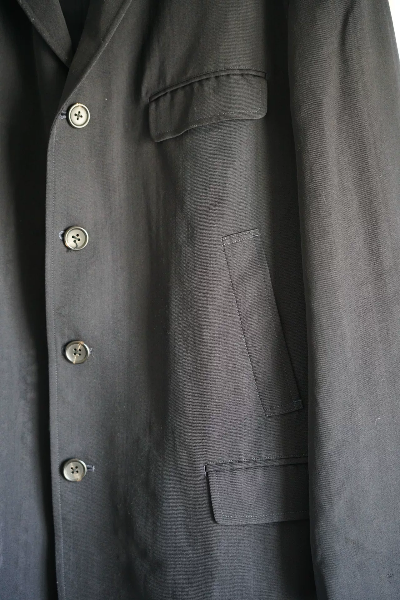 Yohji Yamamoto 93AW Multi-pocket Wool Blazer — back