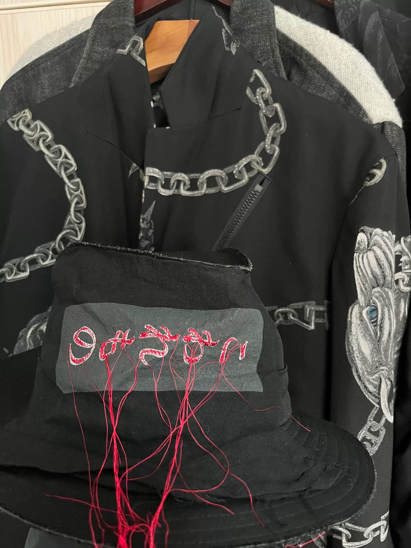 Yohji Yamamoto 21SS Floating Thread Hat