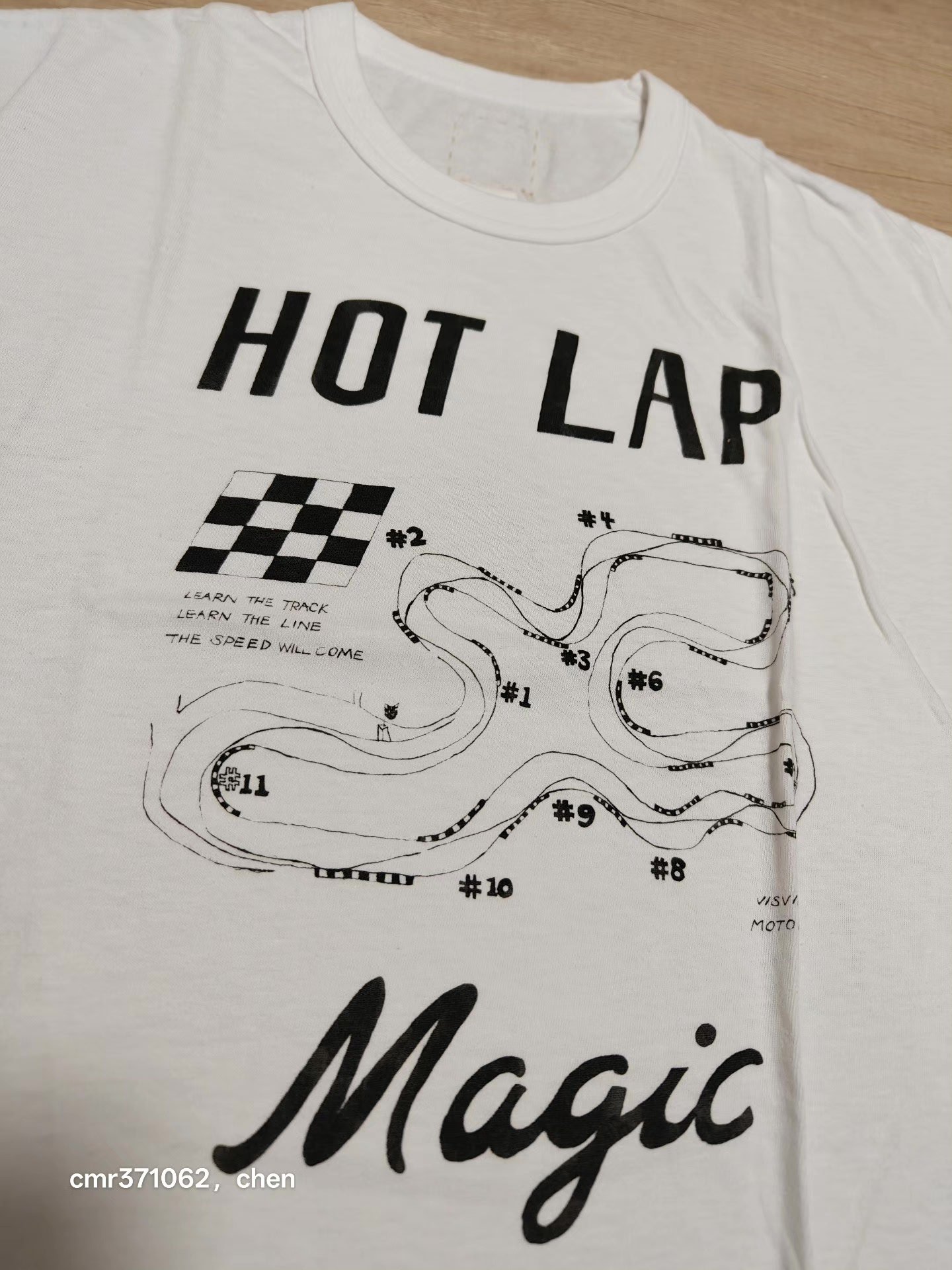VISVIM 25AW JUMBO TEE S/S HOT LAP — front