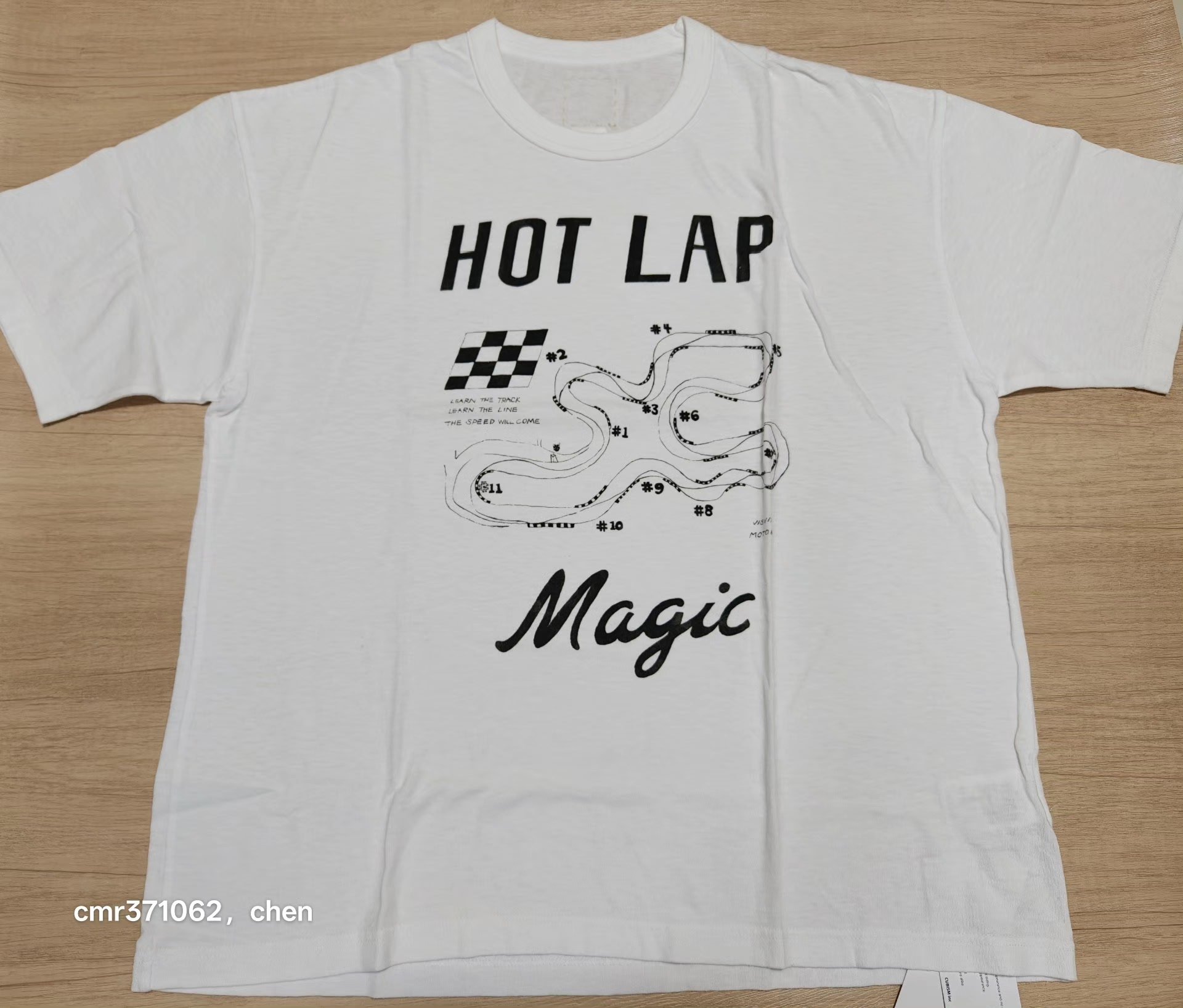 VISVIM 25AW JUMBO TEE S/S HOT LAP