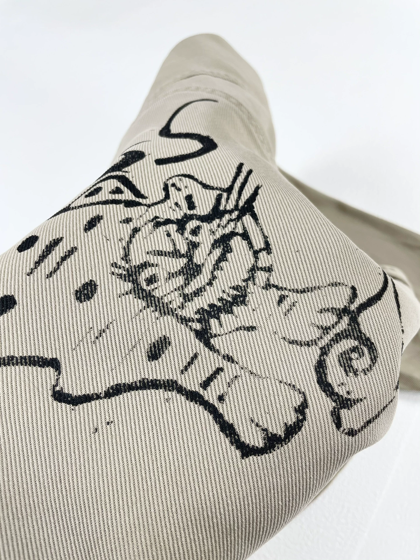 Visvim Potomac Coverall Hand-Painted Tiger — back