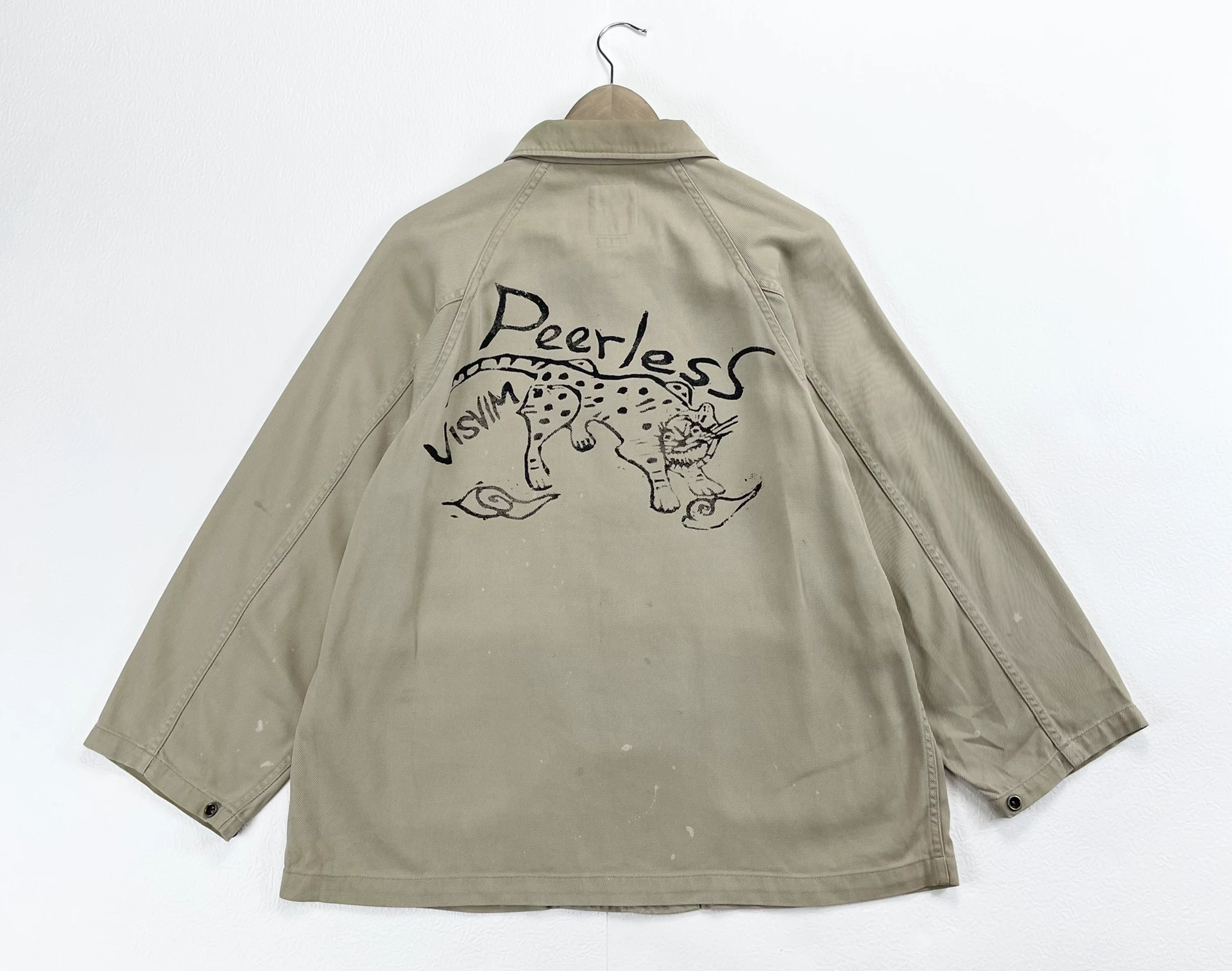 Visvim Potomac Coverall Hand-Painted Tiger — front