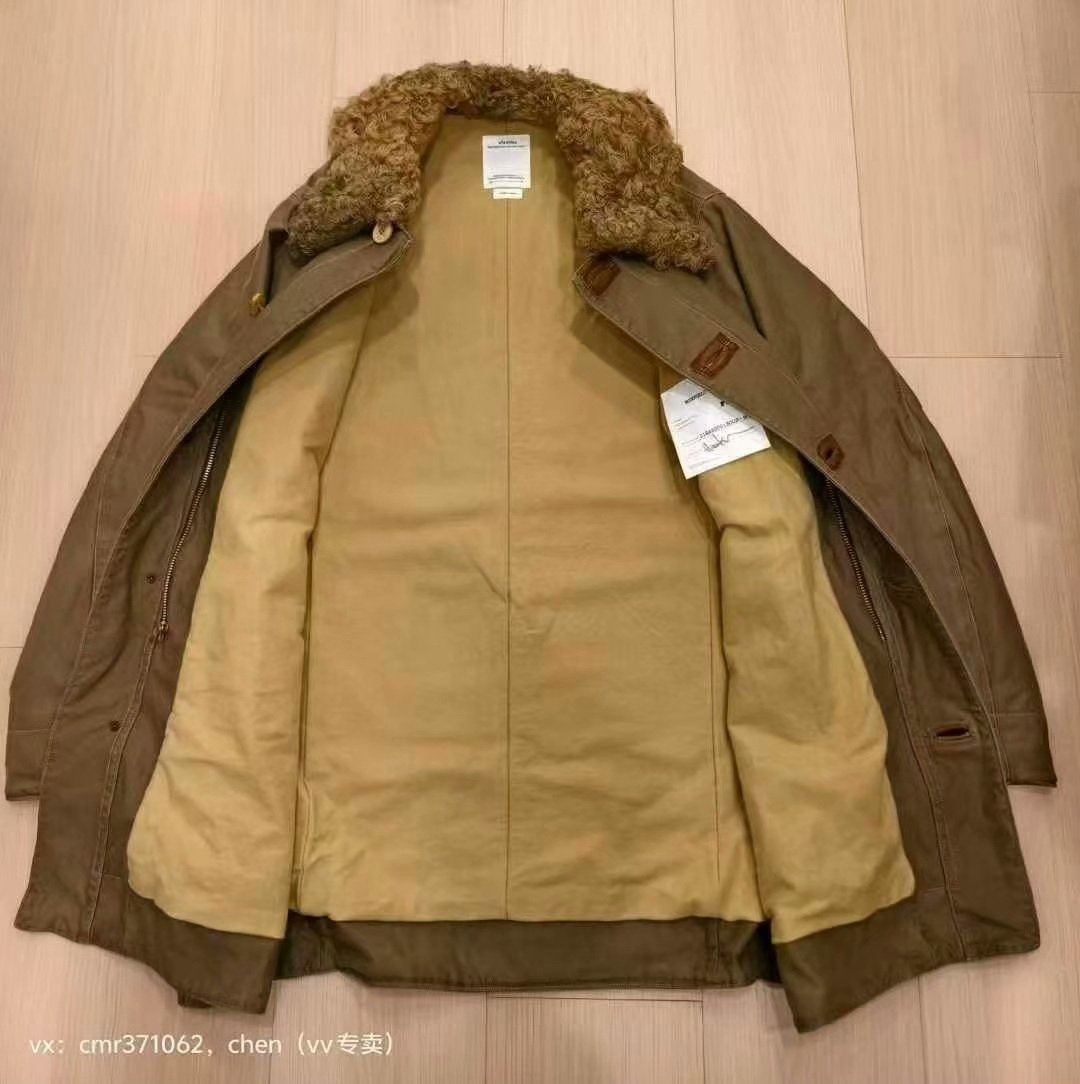 VISVIM 24AW WINFIELD COAT — back