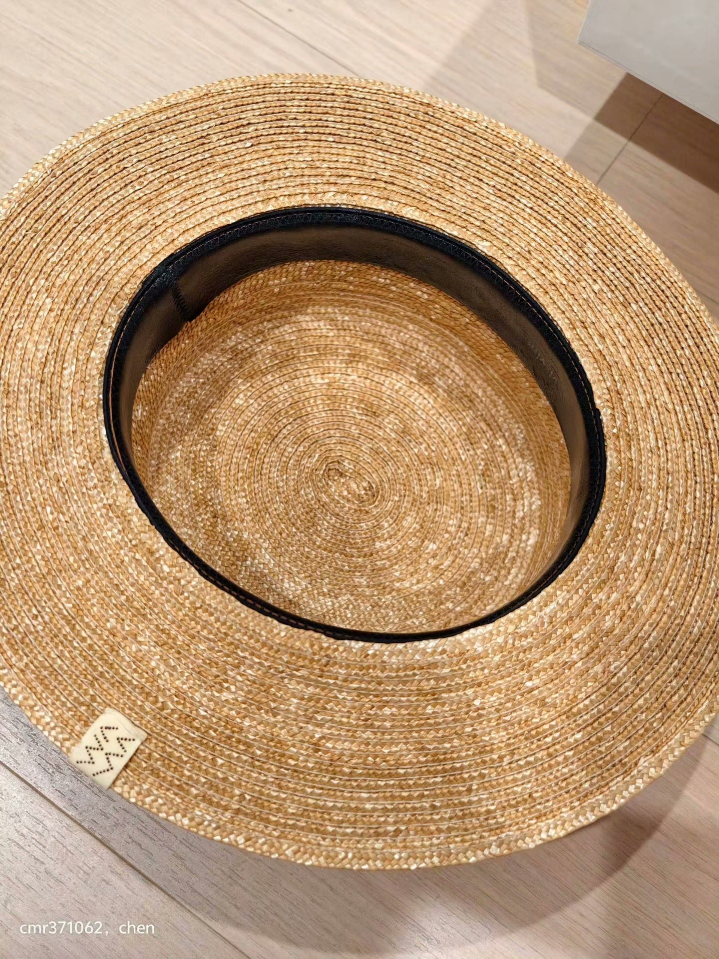 VISVIM 18SS LLOYD BOATER HAT — back