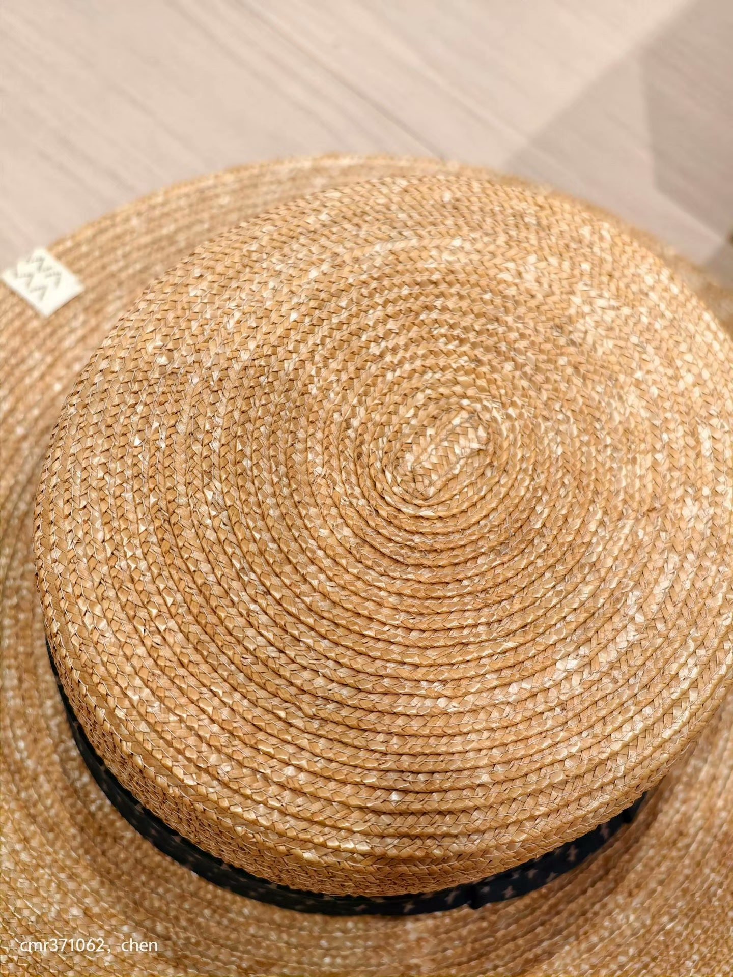 VISVIM 18SS LLOYD BOATER HAT — label