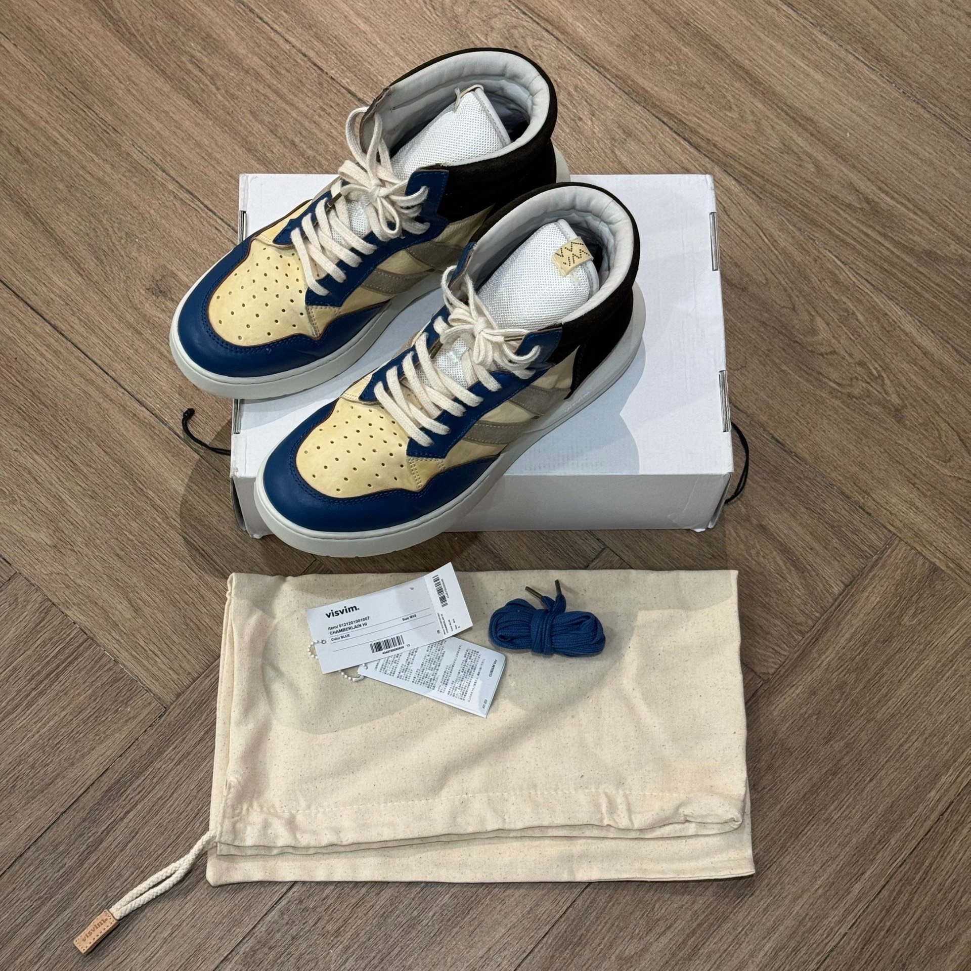 visvim CHAMBERLAIN HI Basketball Shoes — front