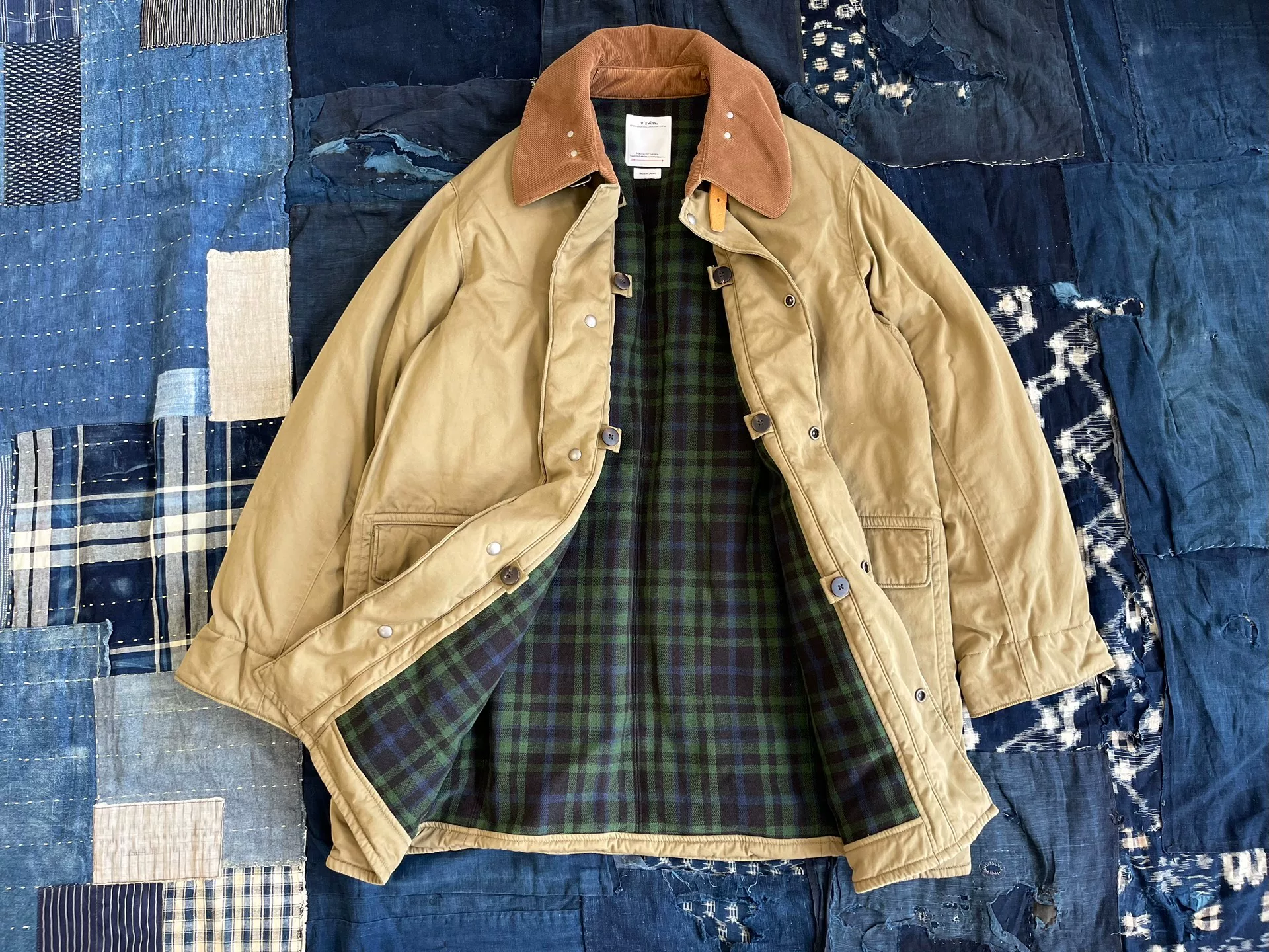 VISVIM 24AW Khaki Kite Coat
