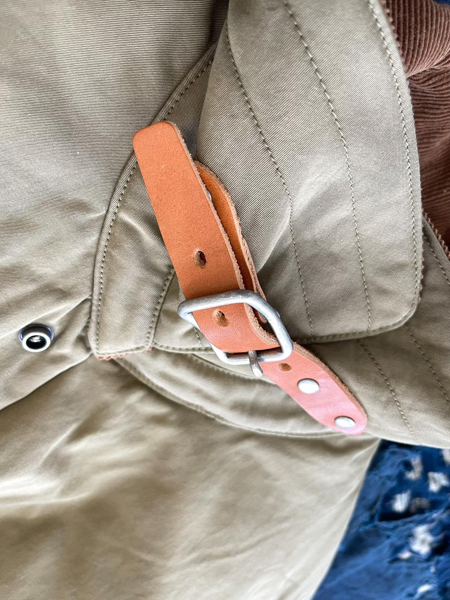 VISVIM 24AW Khaki Kite Coat — label