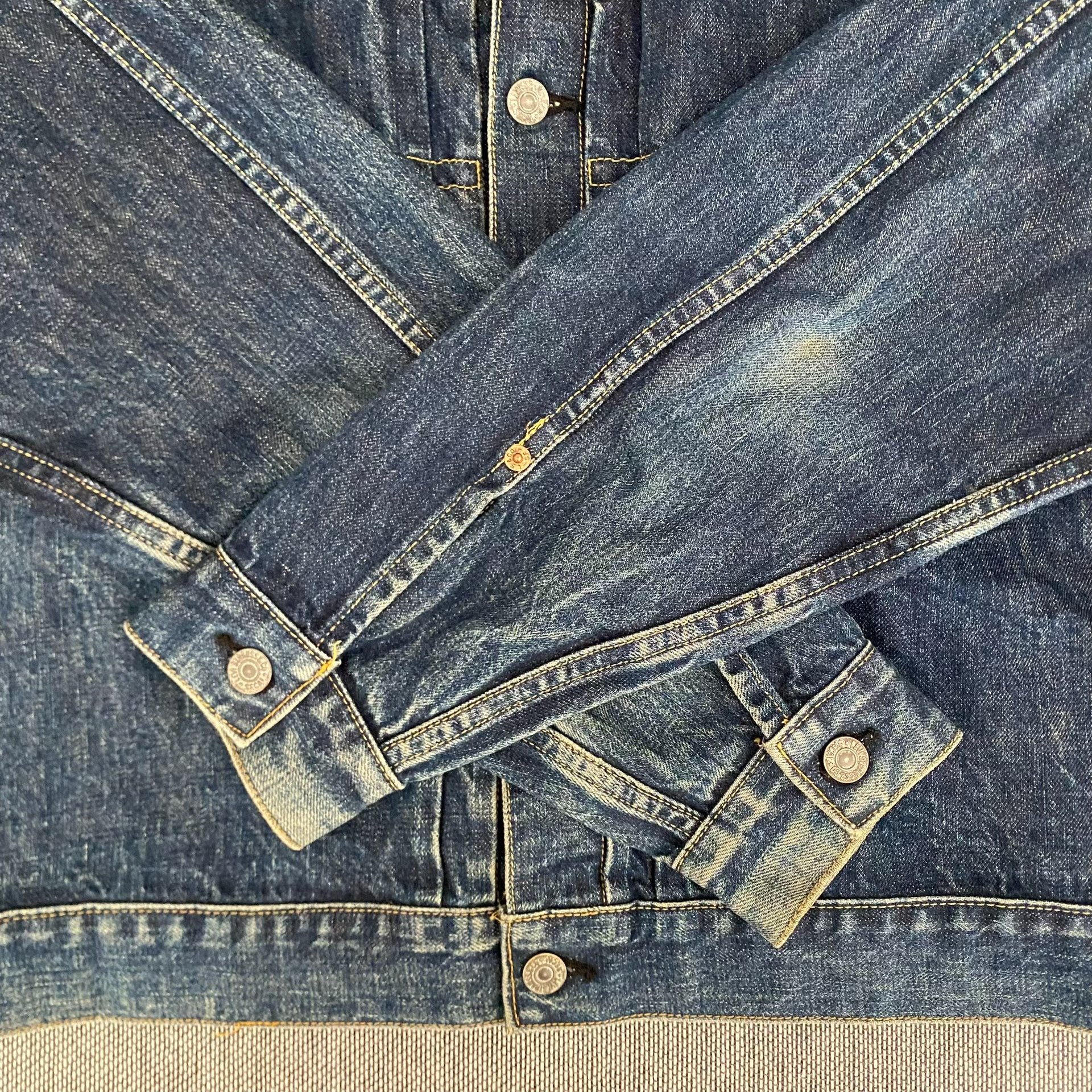 Levi's LVC 507xx J22 Japan Denim Jacket — label
