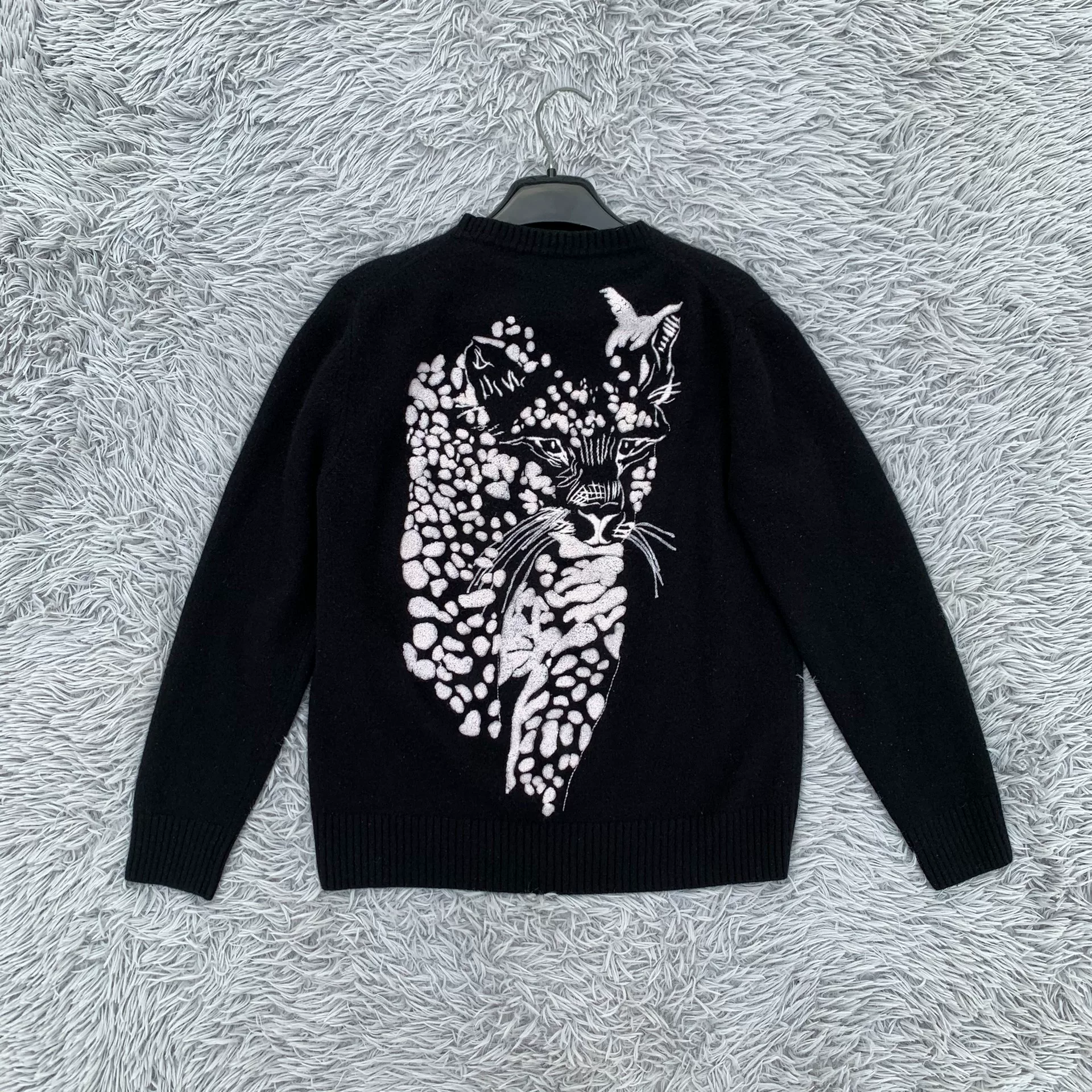 Dior Tiger Year Limited Black Sweater — front