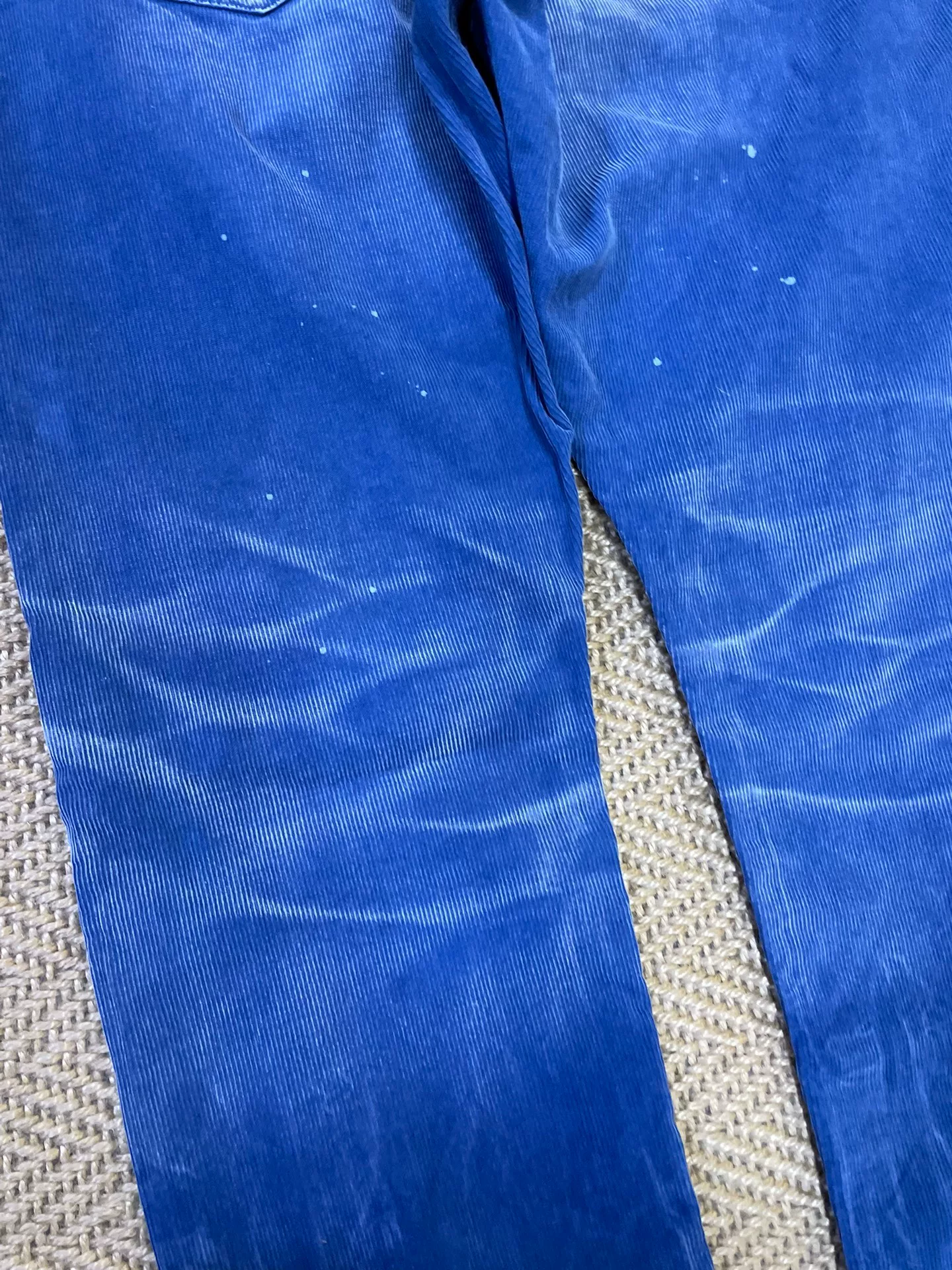 Vanquish Fragment Corduroy Denim Pants — label