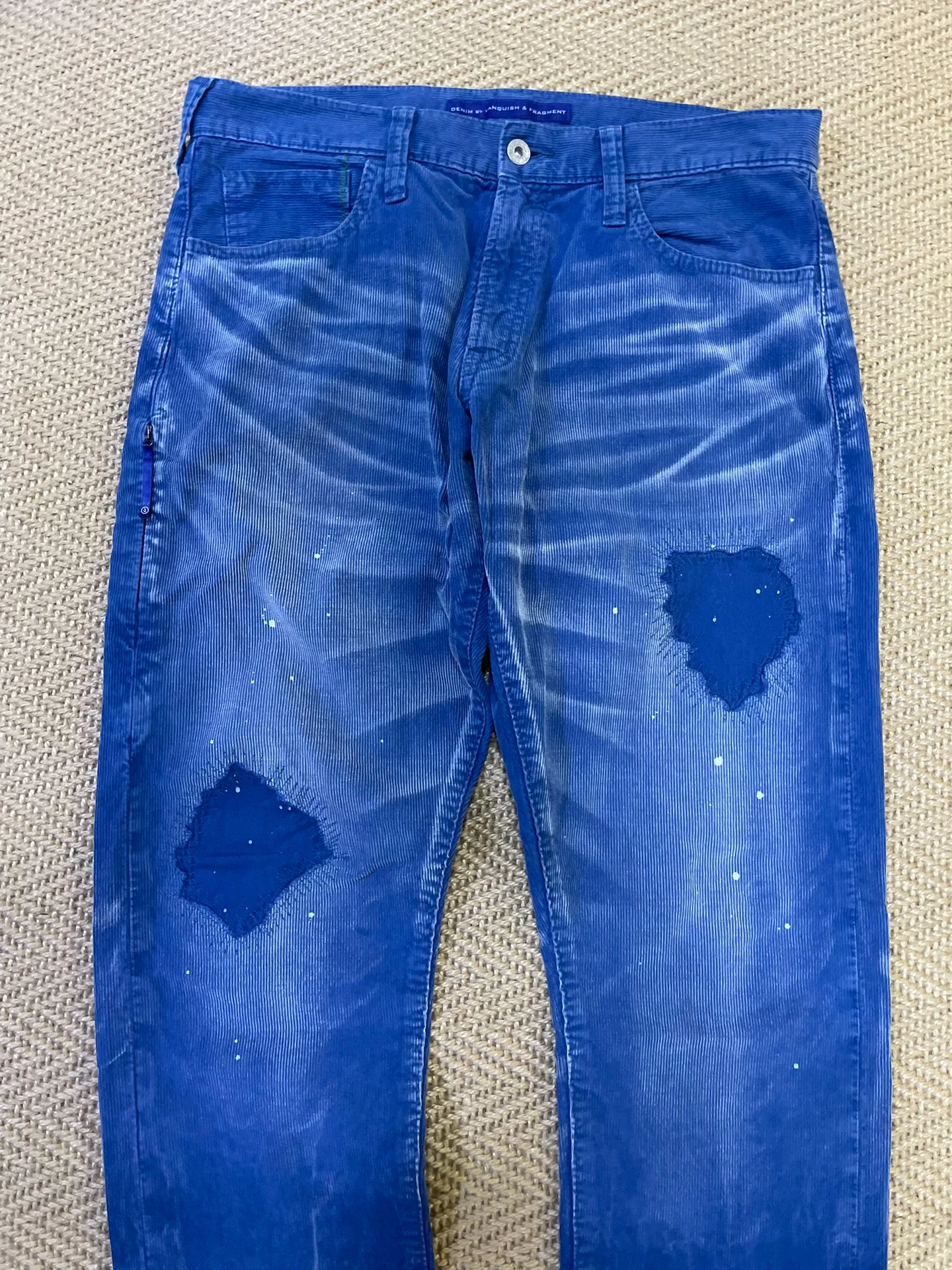 Vanquish Fragment Corduroy Denim Pants — detail