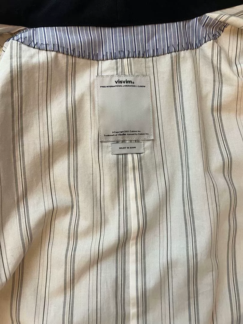 visvim Sanjuro Wool/Linen/Mohair Jacket — detail