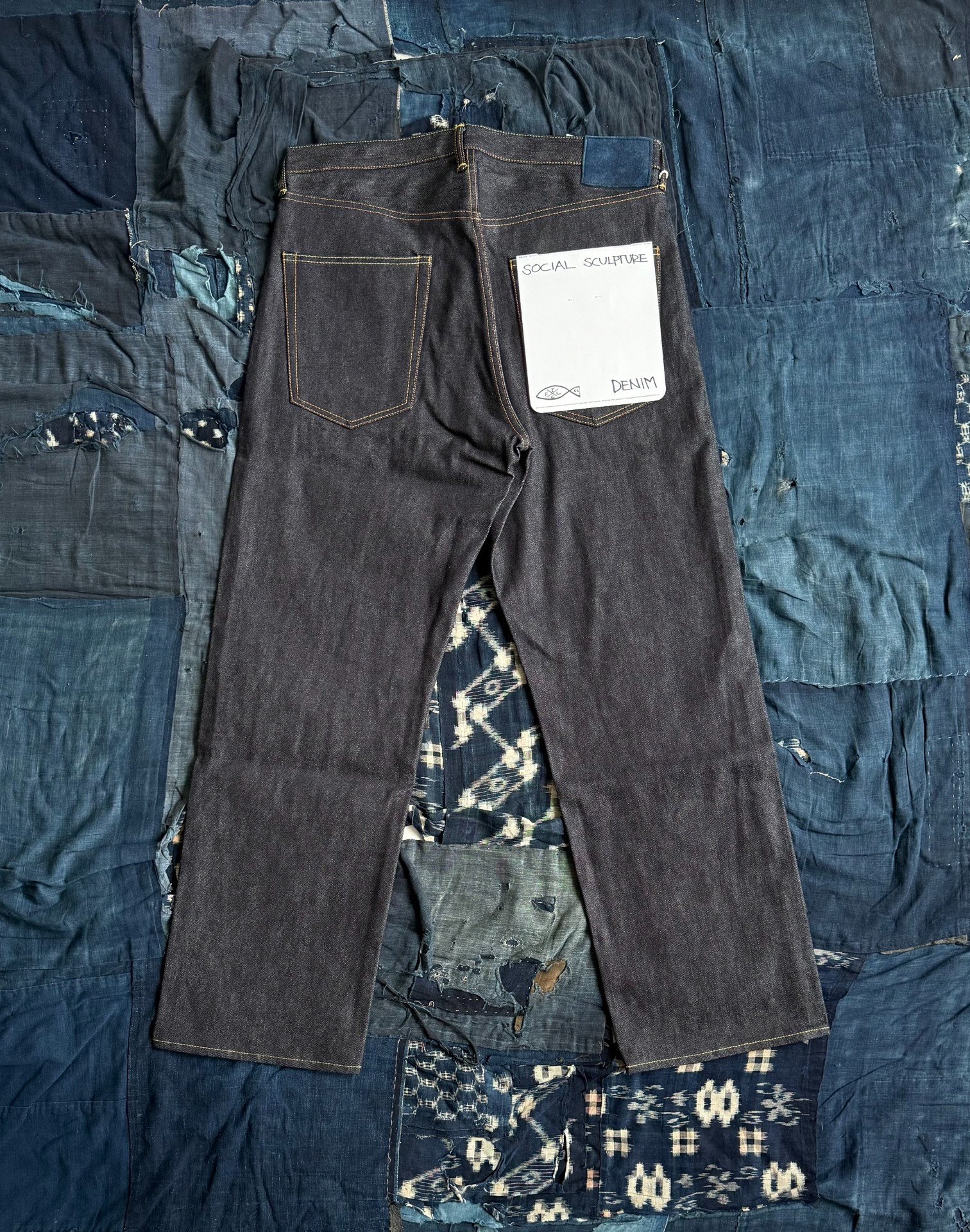 VISVIM 26SS Social Sculpture 01 Narrow Unwashed — front