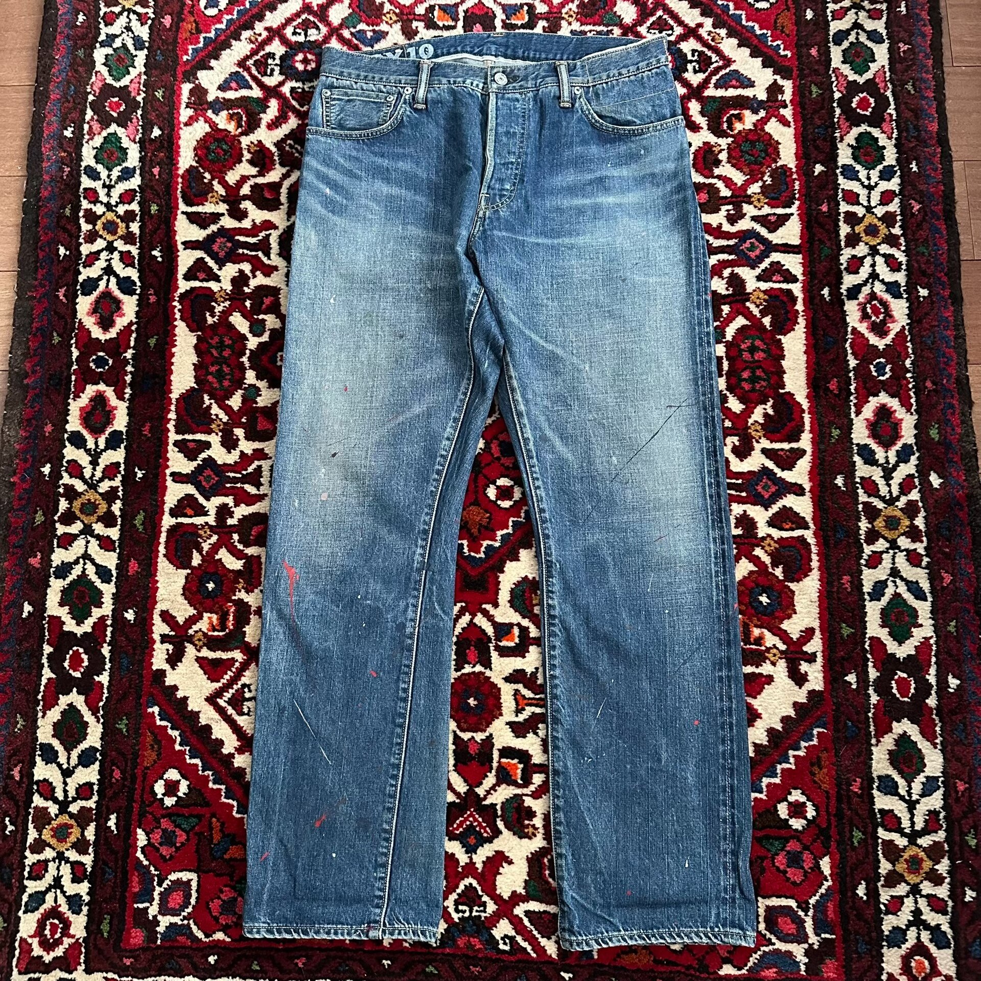 VISVIM 20SS DRY10 Splatter Jeans