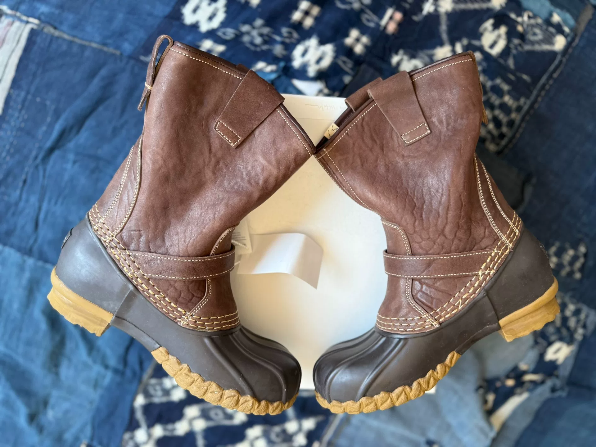 VISVIM 24SS DECOY D.LOGGER-FOLK Horsehide Duck Boots — back