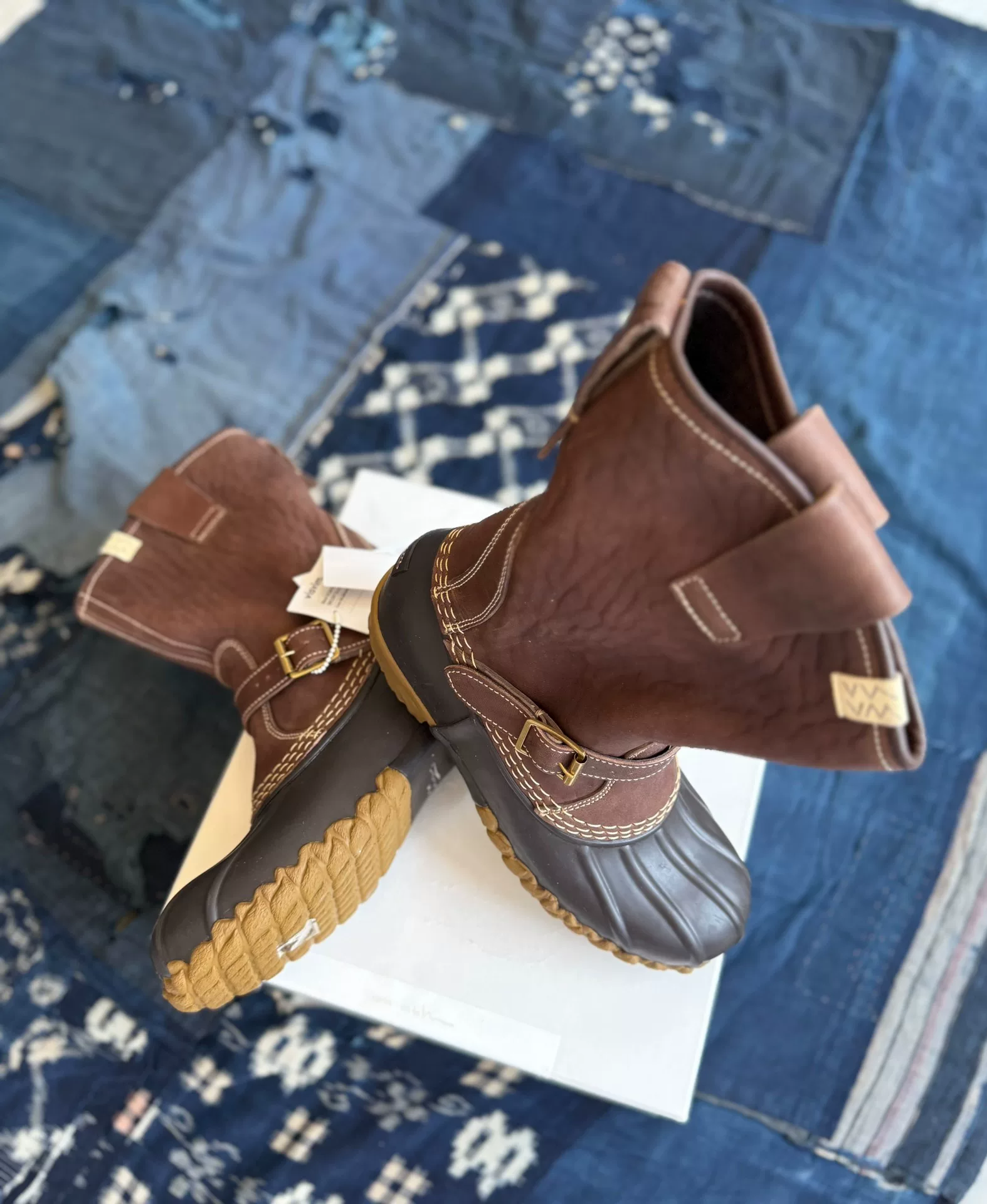 VISVIM 24SS DECOY D.LOGGER-FOLK Horsehide Duck Boots