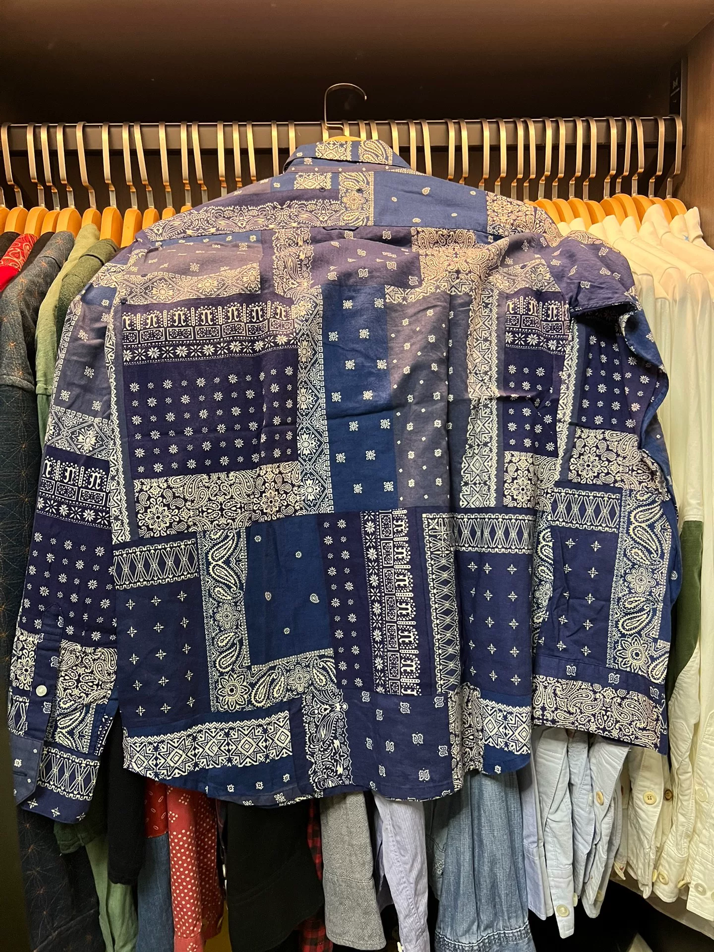 Sophent Bandana Print Shirt — front