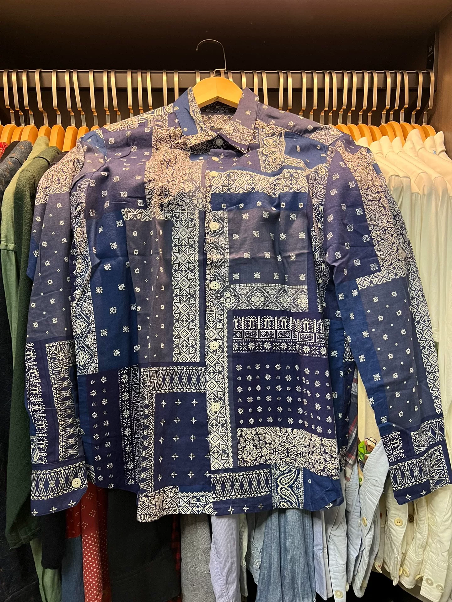 Sophent Bandana Print Shirt