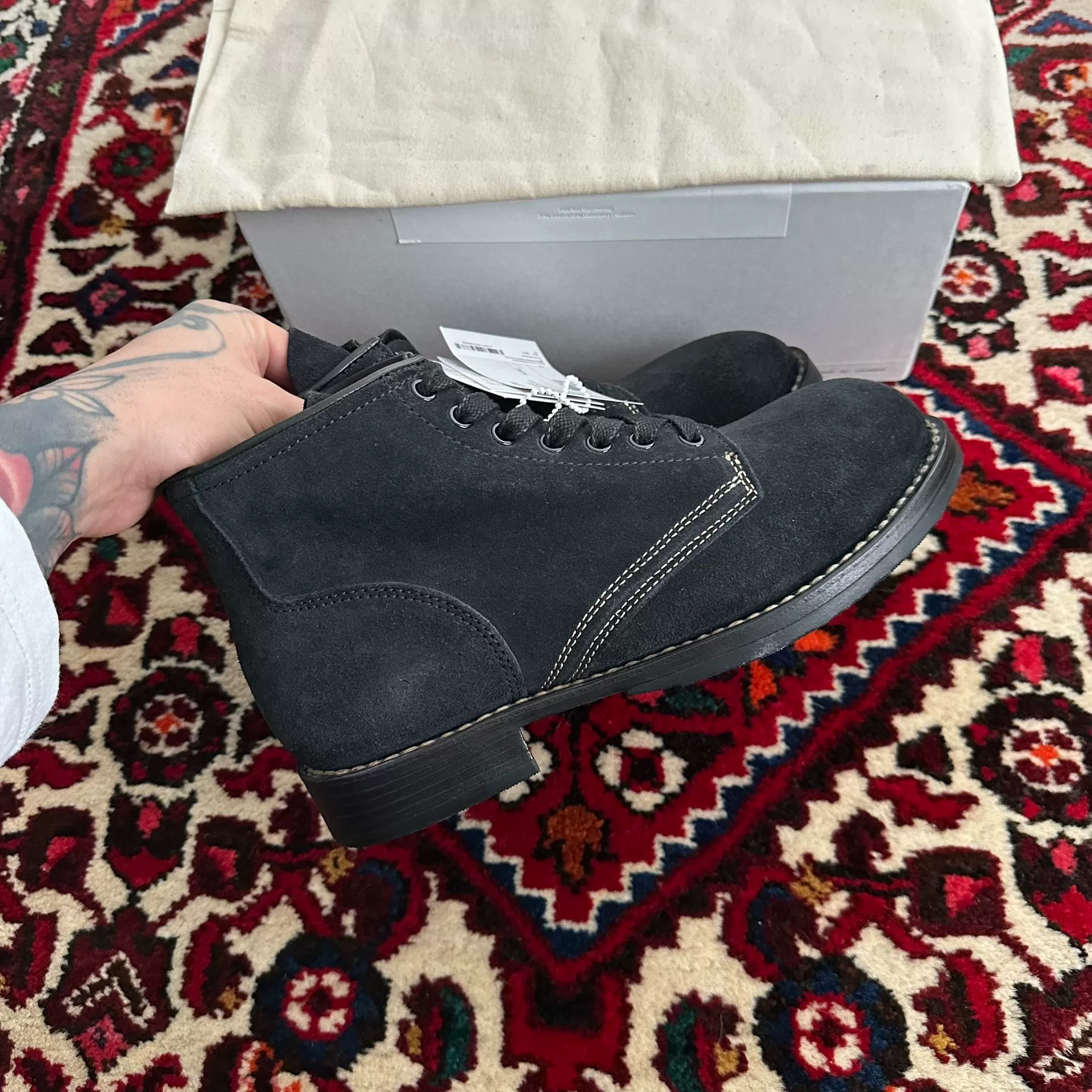 visvim 25SS Brigadier Boots US8.5 — detail