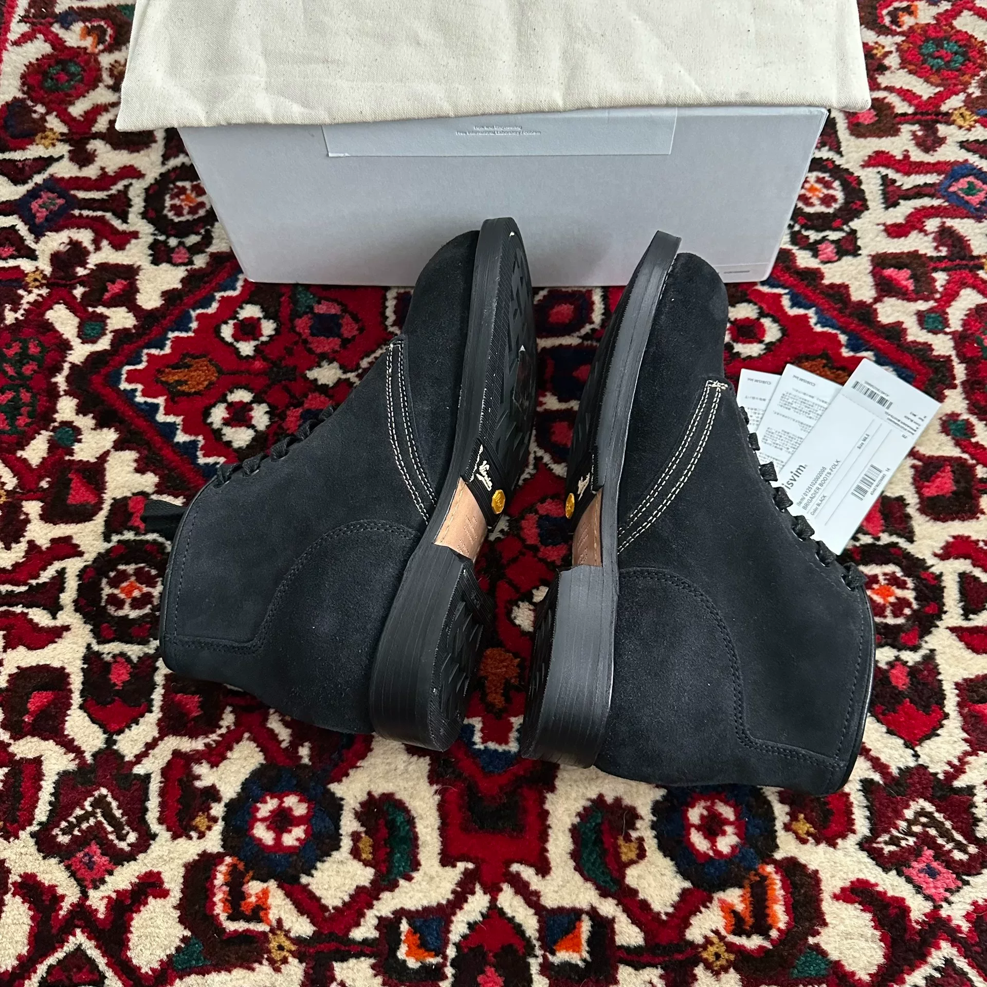 visvim 25SS Brigadier Boots US8.5 — back