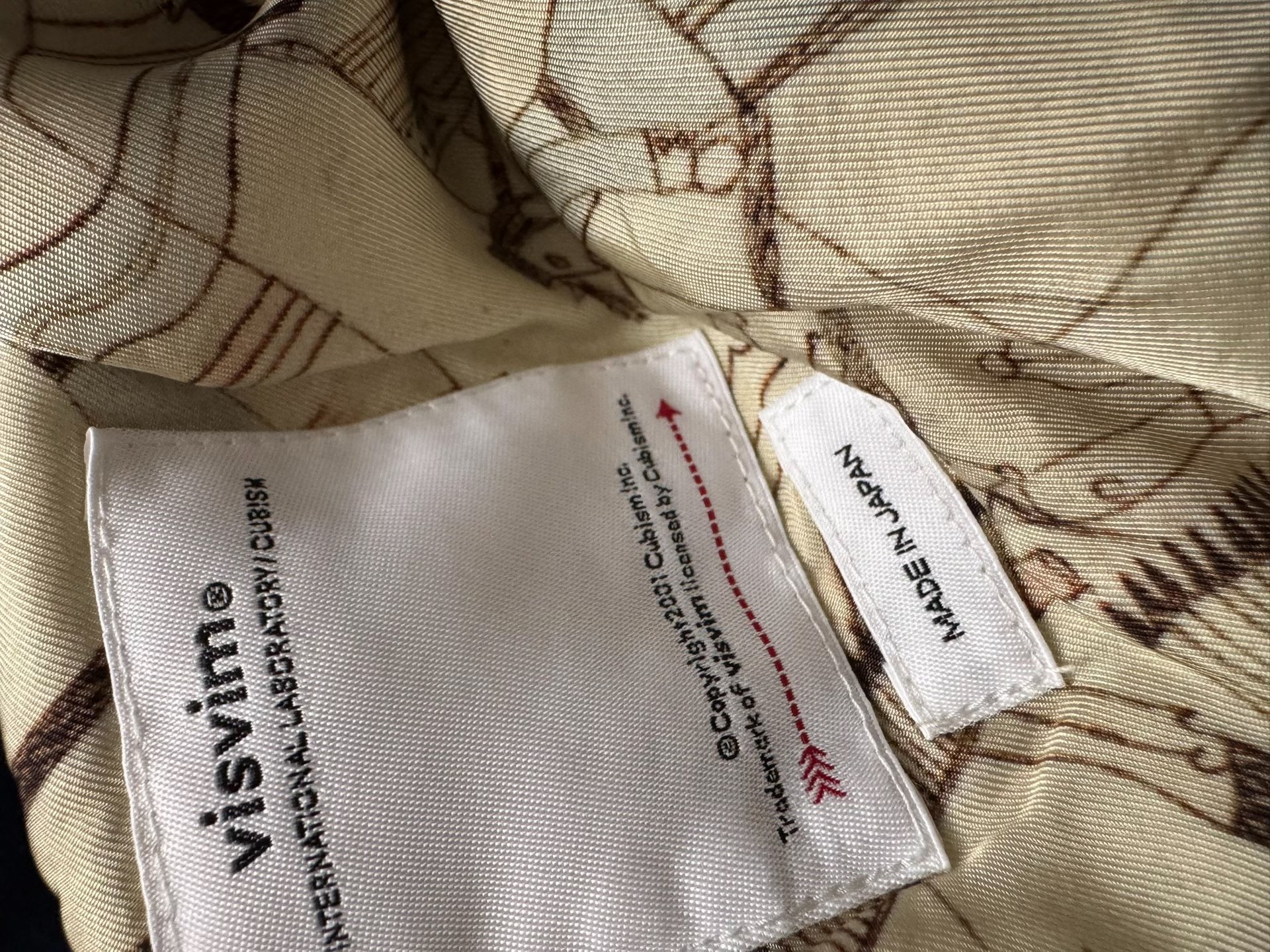 VISVIM 25AW BICKLE ERA M65 Down Jacket — detail