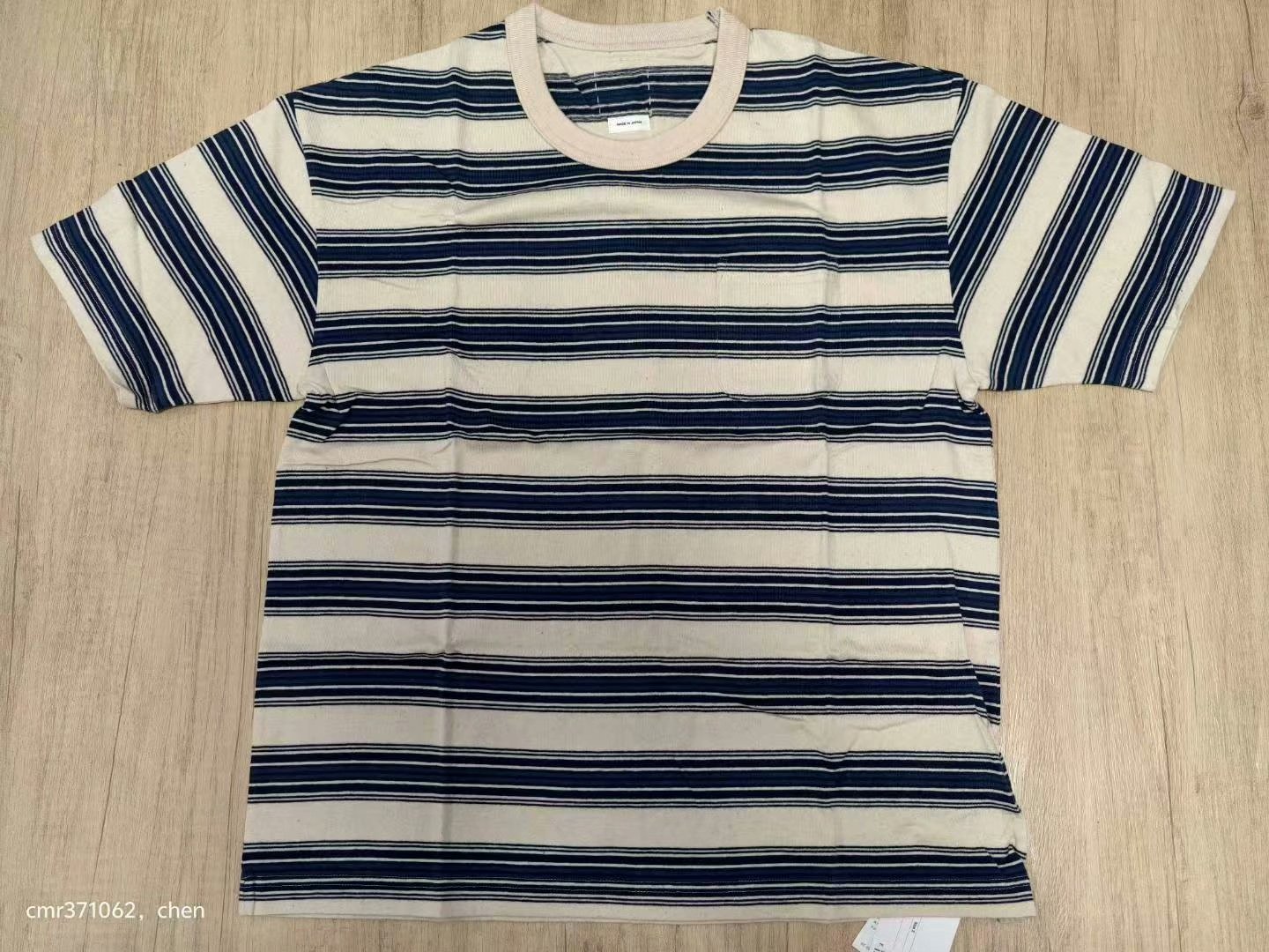 VISVIM 22SS BORDER JUMBO TEE