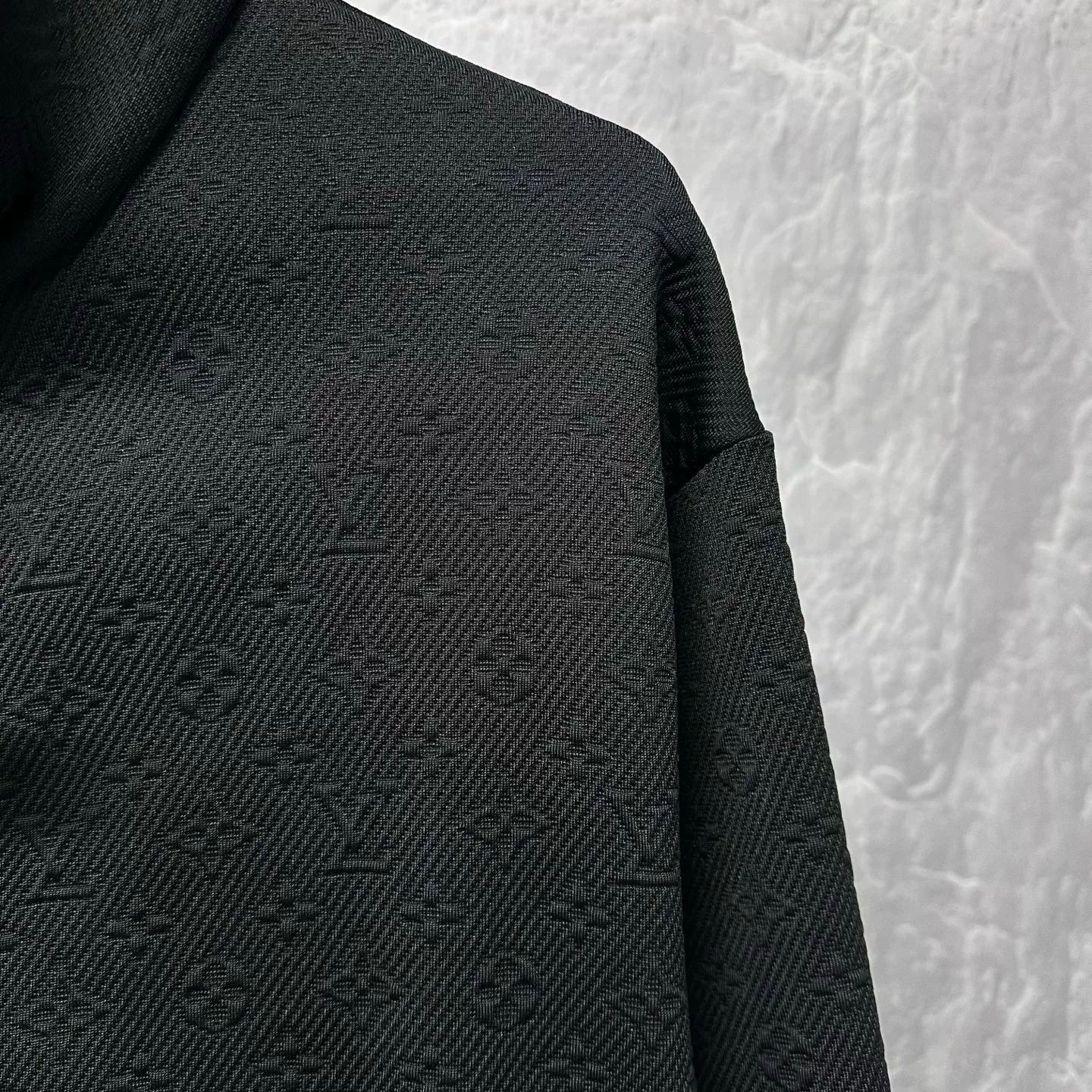 Louis Vuitton Monogram Embossed Zip Jacket L — detail