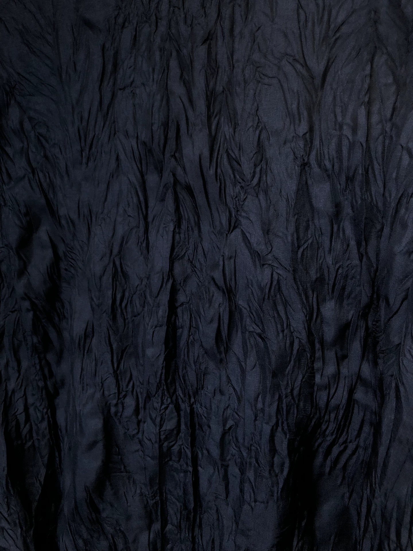 Issey Miyake 93SS Pleated Striped Vest — detail
