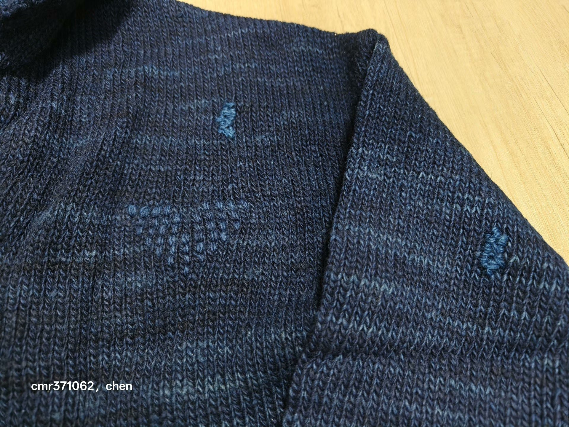 visvim 19AW Cowichan Hand-Knit N.D — back