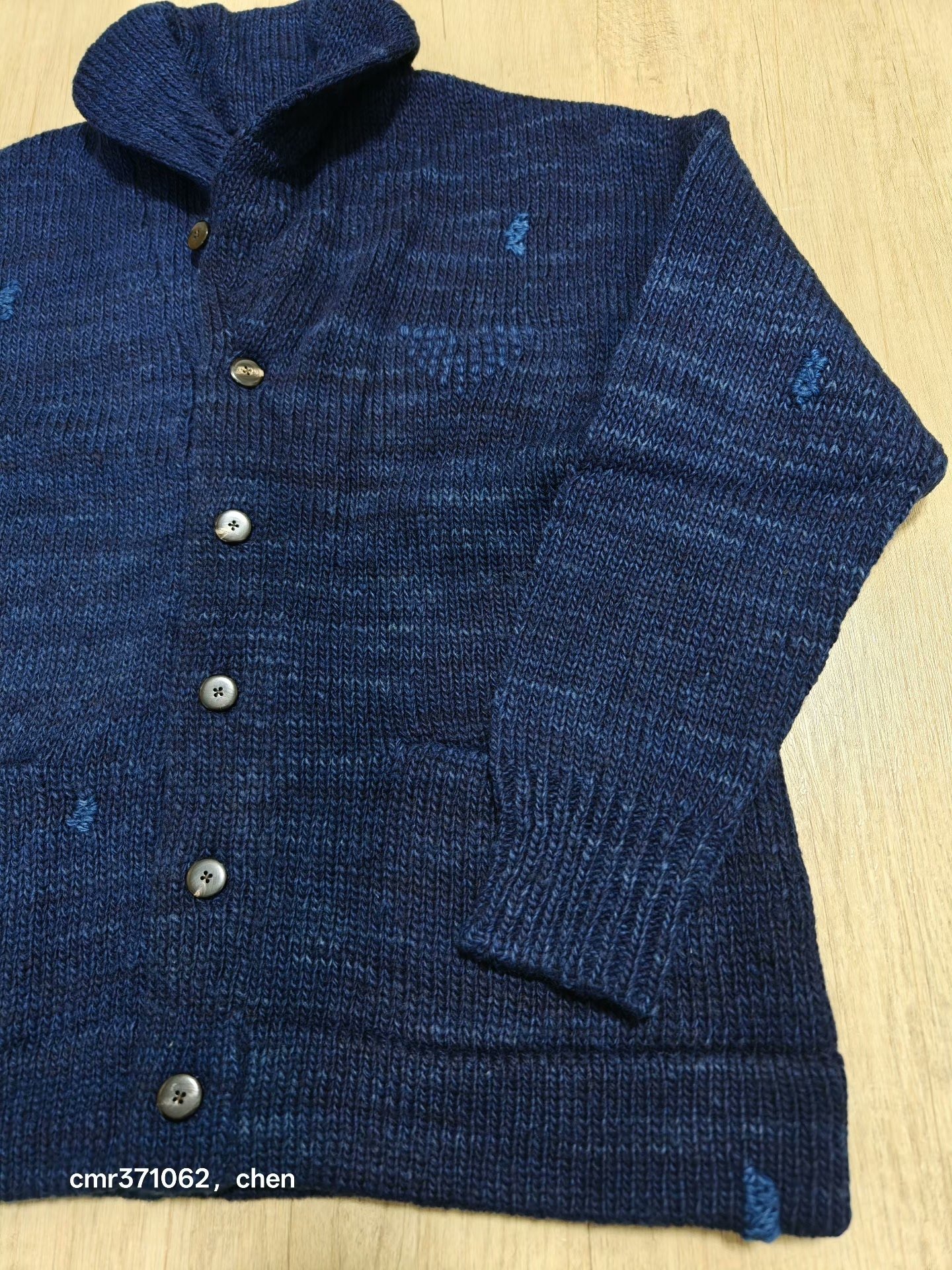 visvim 19AW Cowichan Hand-Knit N.D — detail