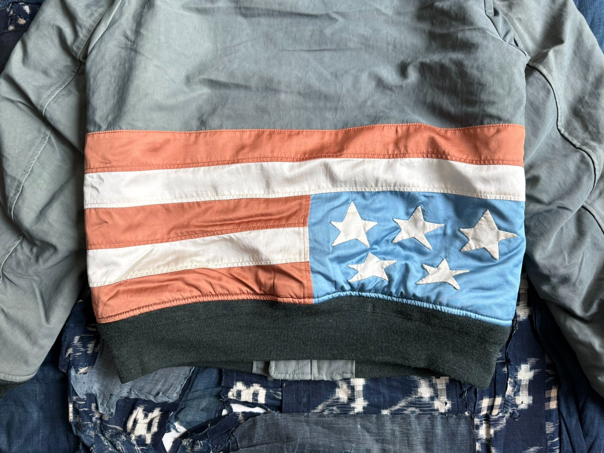 VISVIM 15AW THORSON STARS JKT MA1 — back